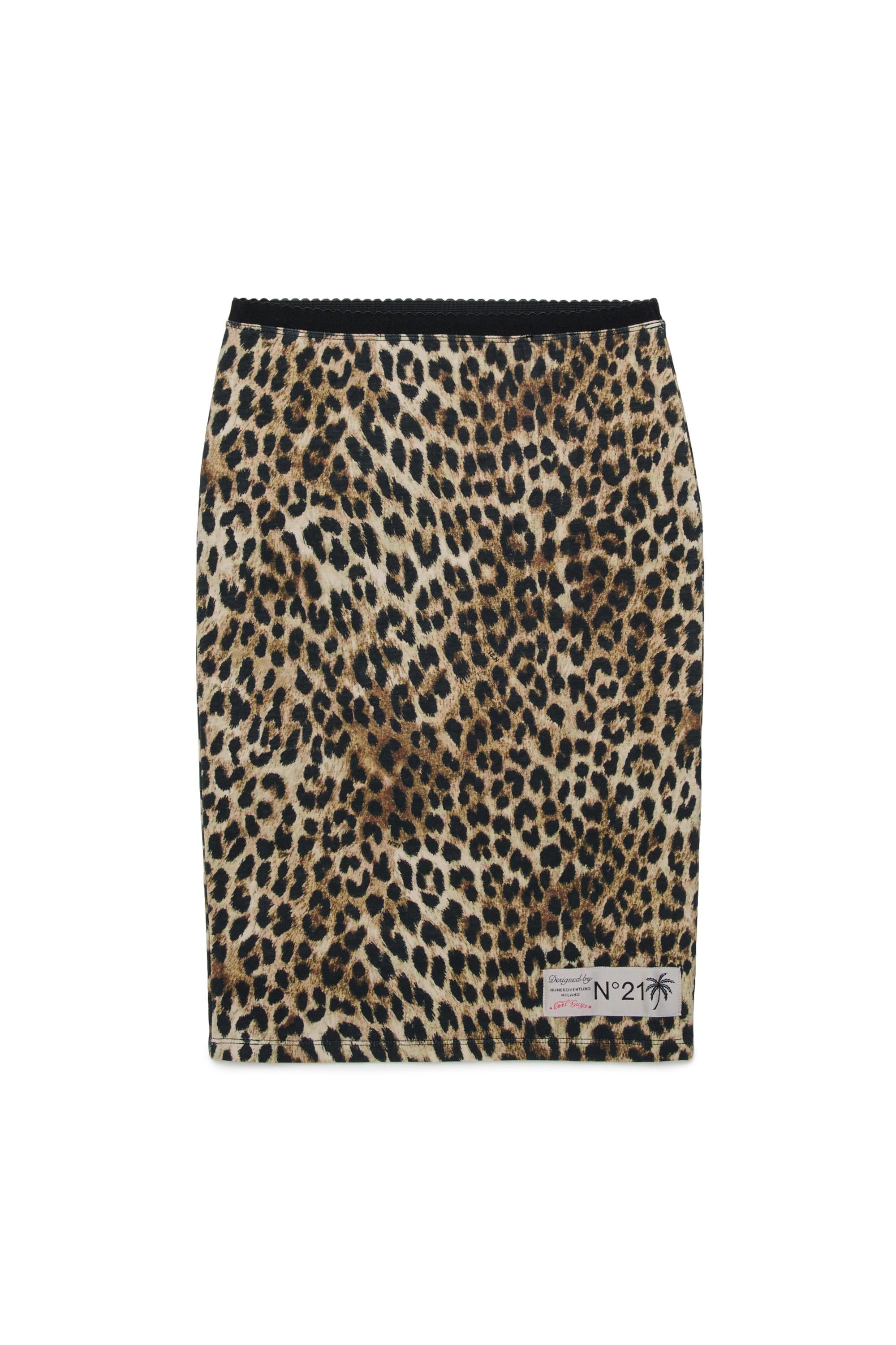 Gonna Leopardato N°21 N2109Y-N04860N900 N°21