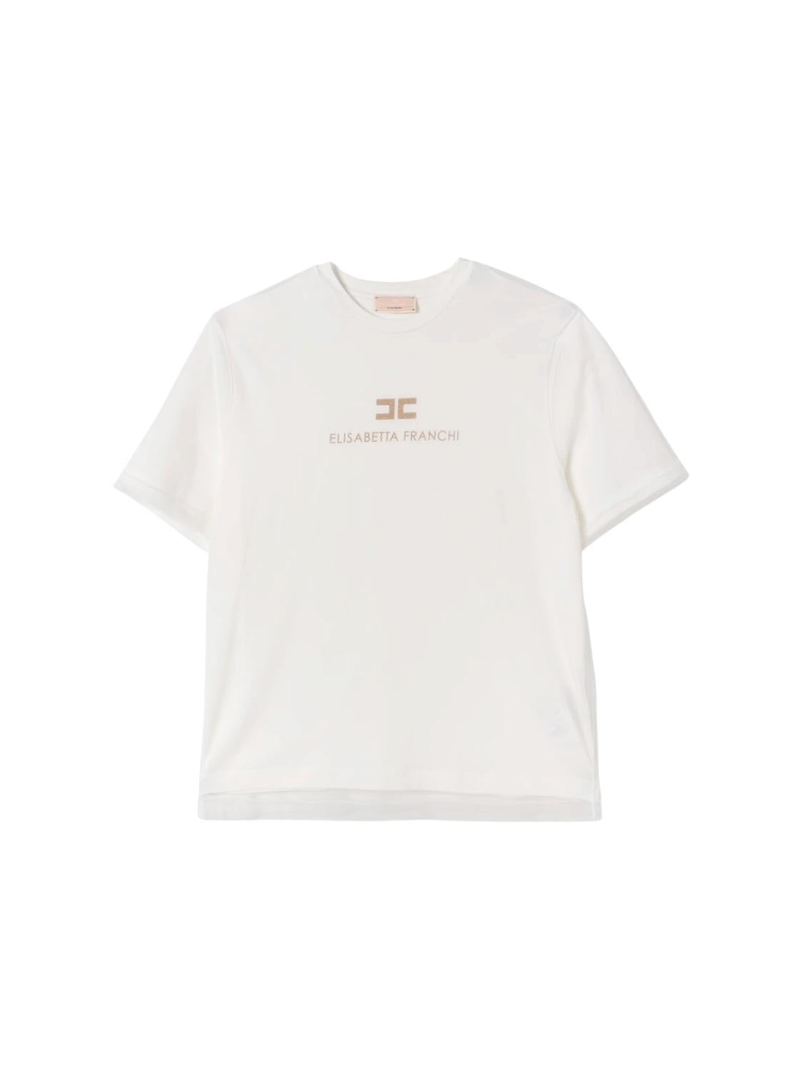 T-shirt Avorio ELISABETTA FRANCHI 