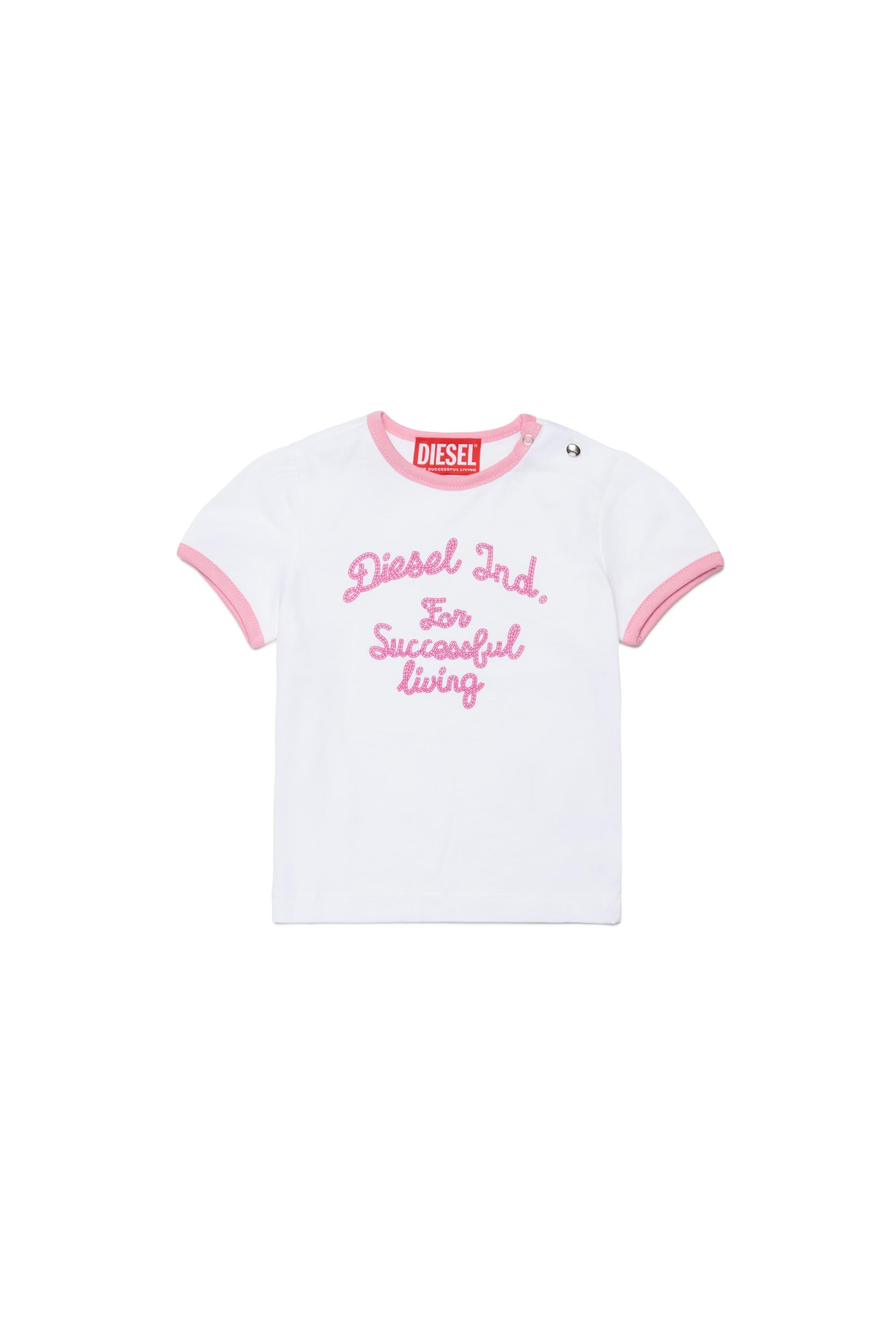 T-shirt Bianco DIESEL K00768-00YI9K100 DIESEL