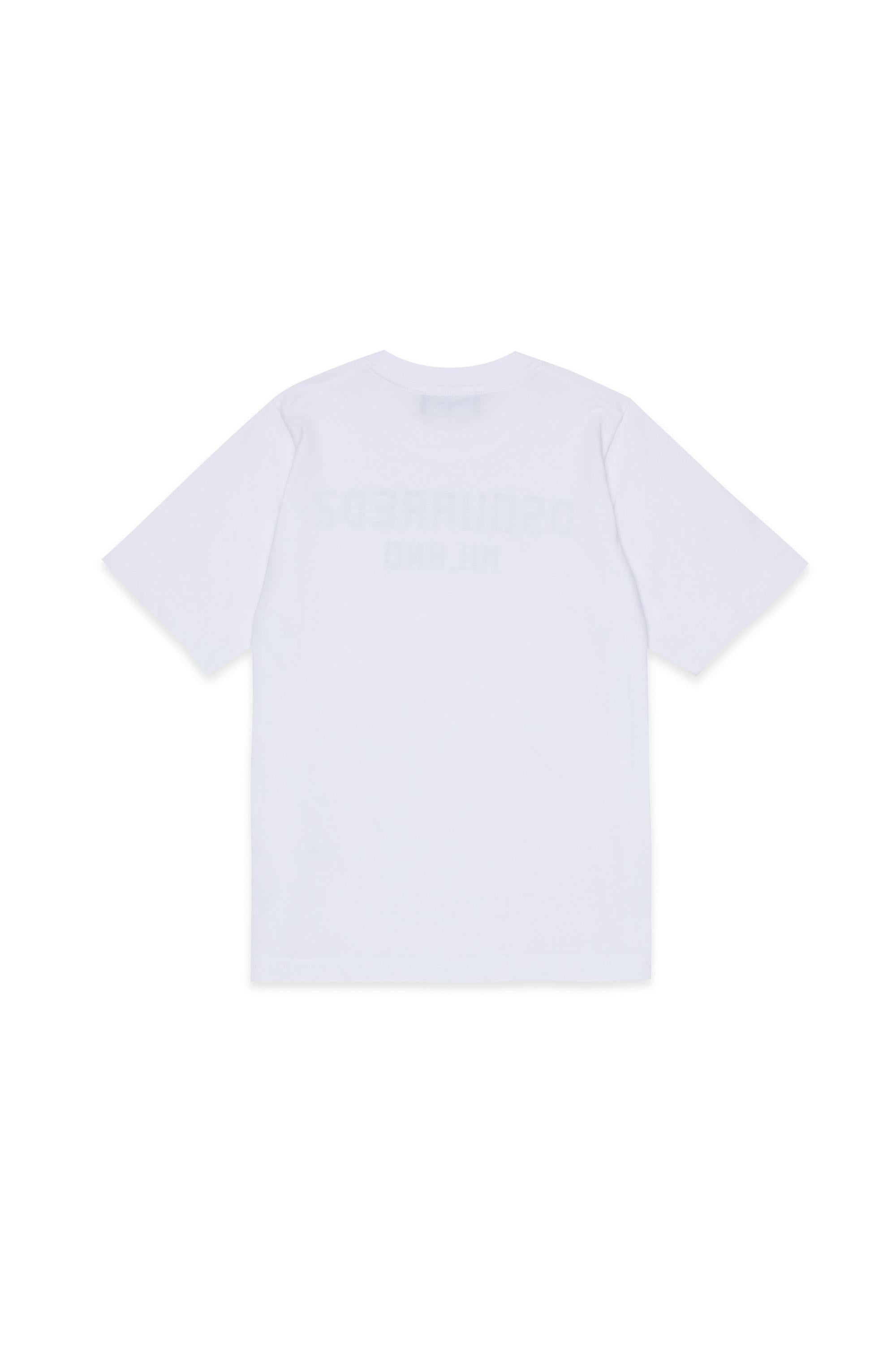 T-shirt Bianco DSQUARED2 DQ3164-D0015DQ100 DSQUARED2