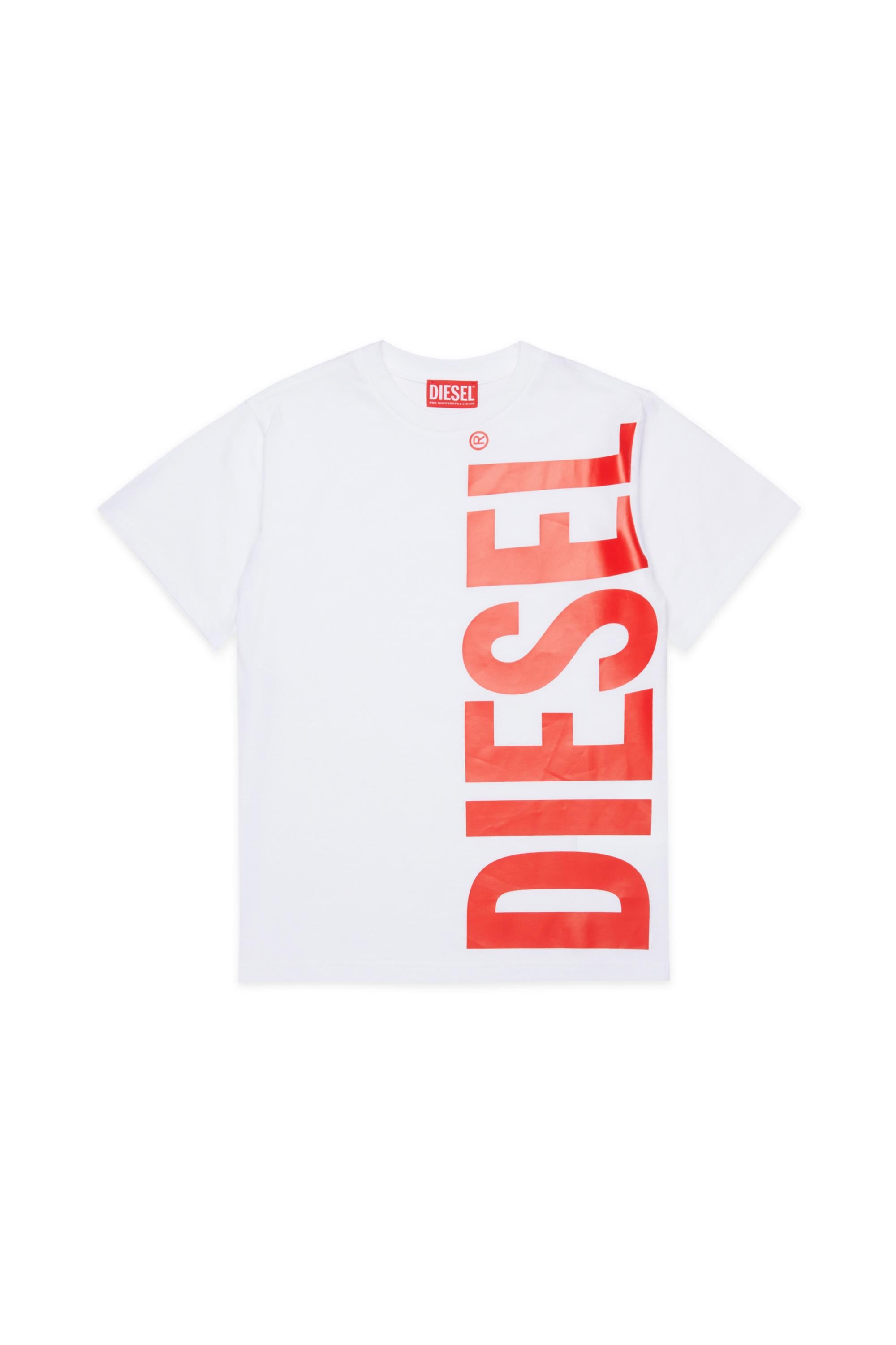 T-shirt Bianco DIESEL J02737 00YI9K100 DIESEL