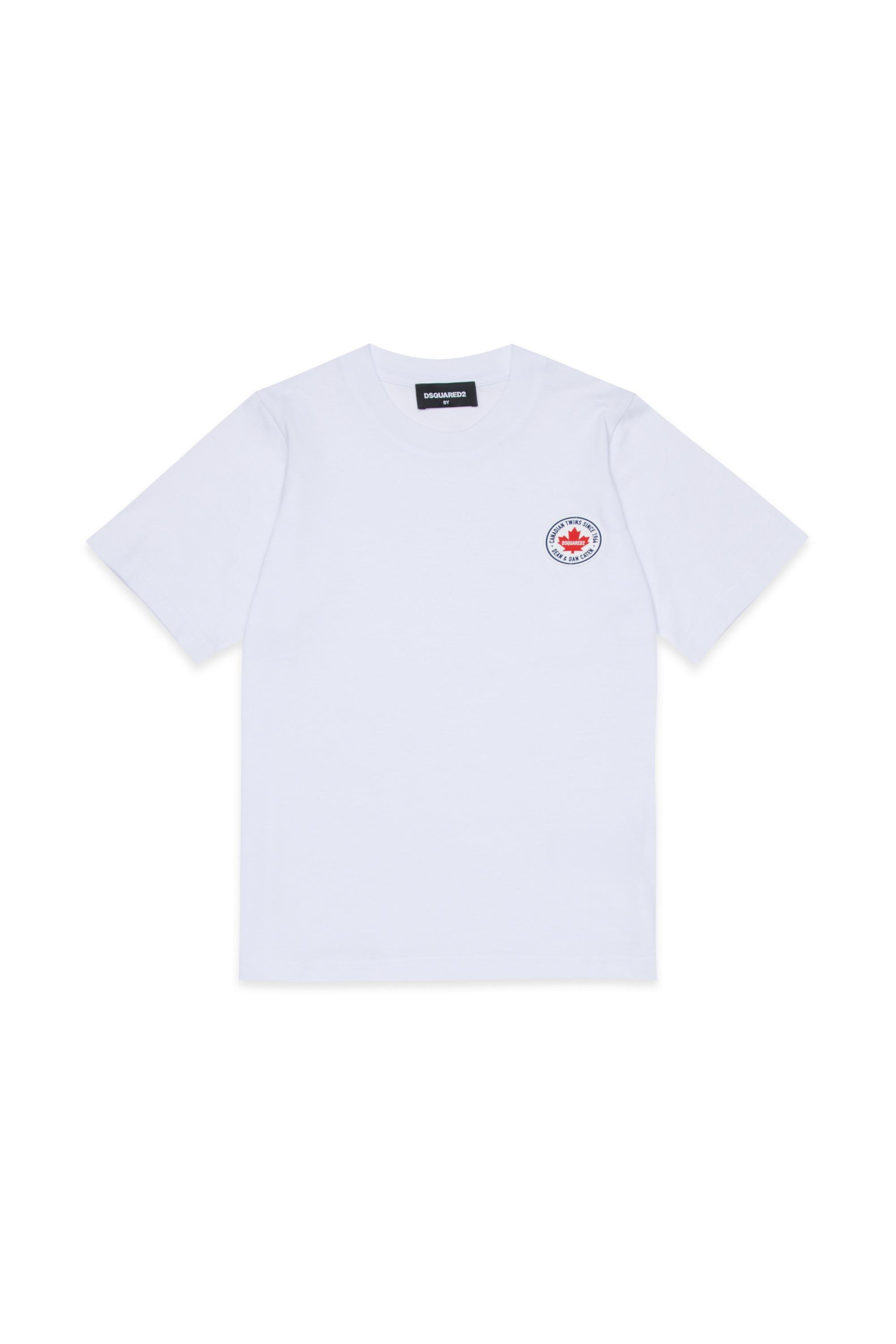 T-shirt Bianco DSQUARED2 DQ3162-D004GDQ100 DSQUARED2