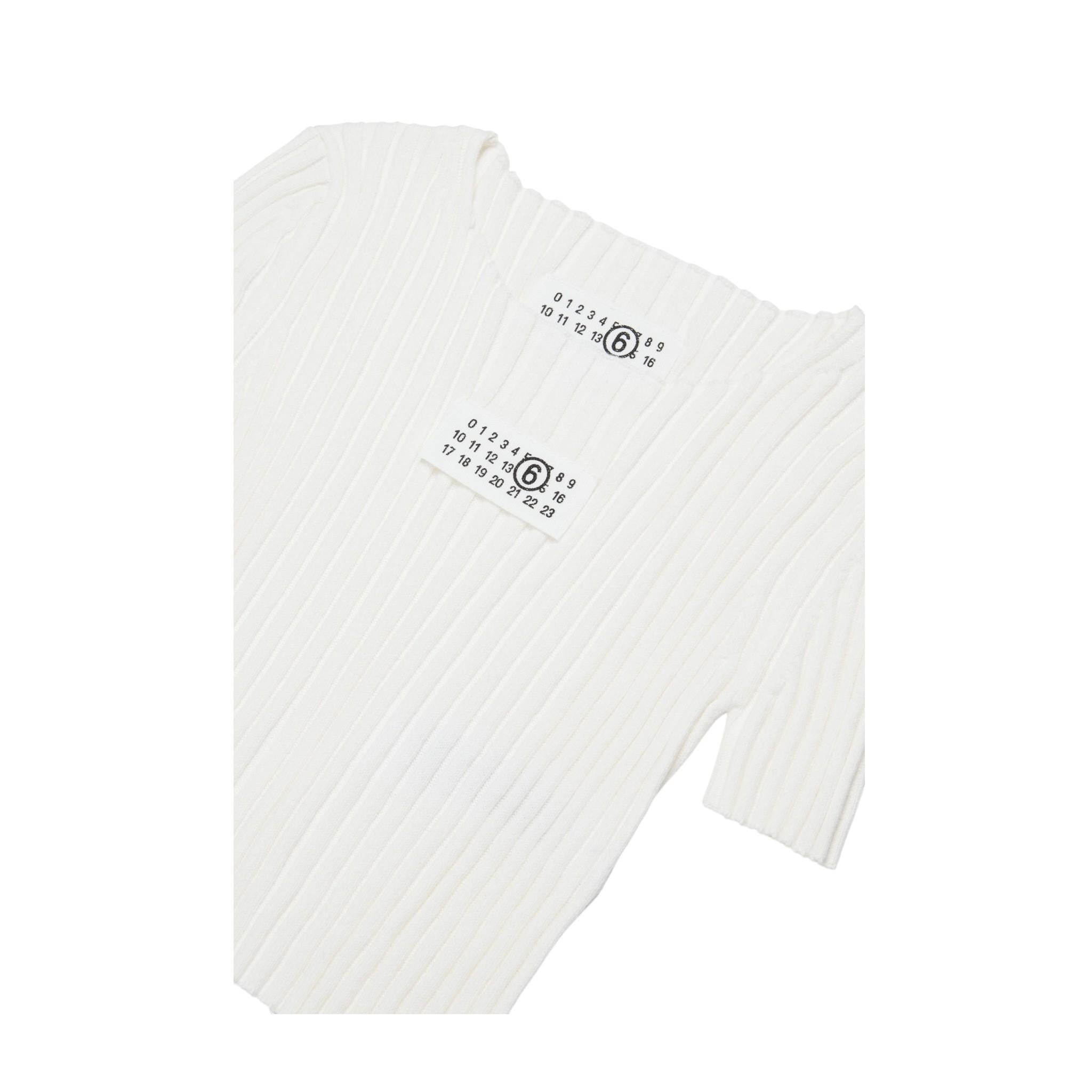 T-shirt Avorio MM6 M60989-MM07XM6101 MM6