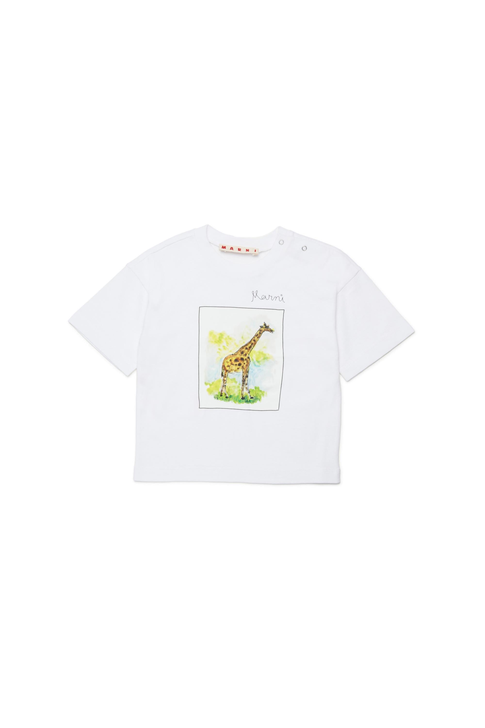 T-shirt Bianco MARNI M01659-M00SG0M100 MARNI