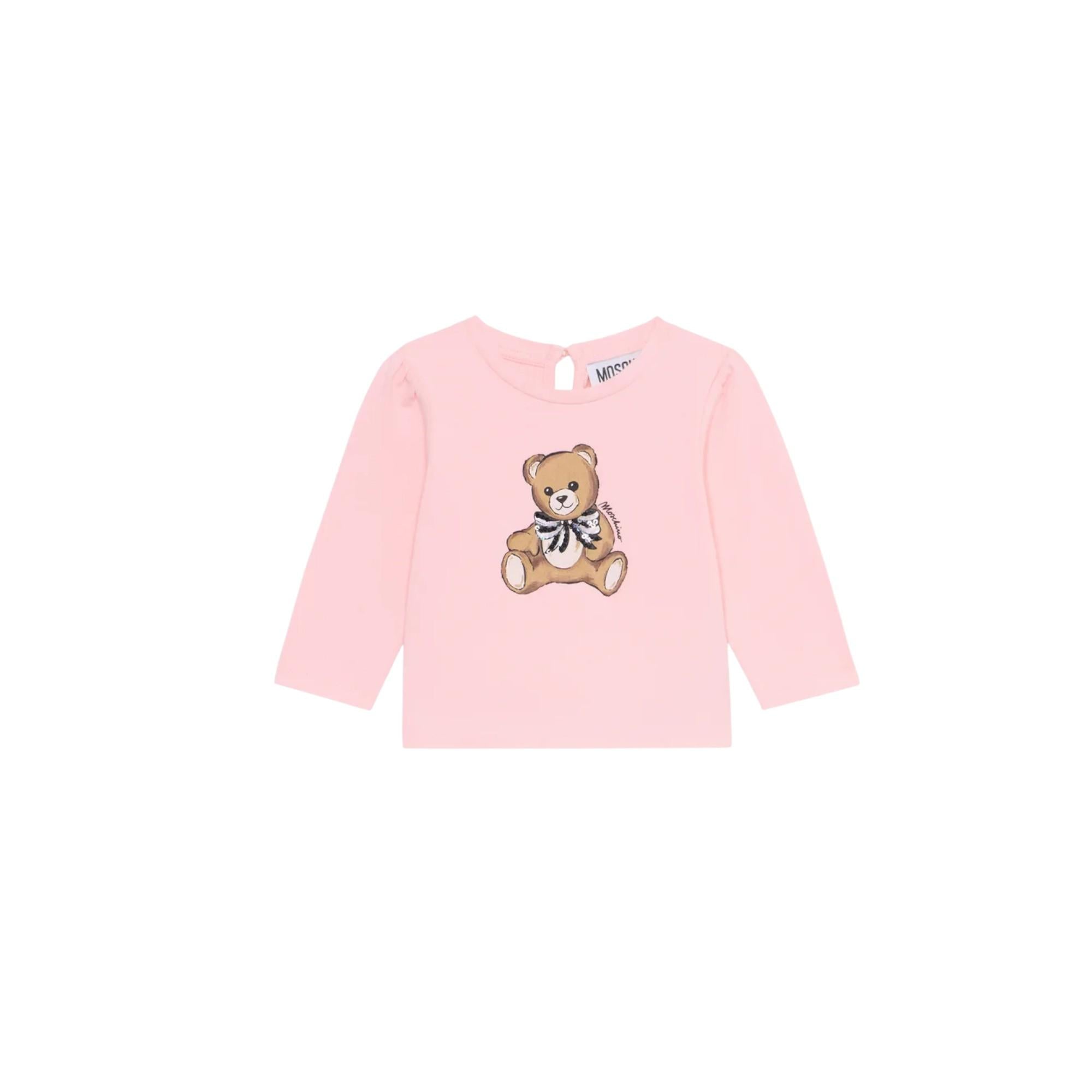 T-shirt Rosa MOSCHINO BABY MEO001-LBA1150209 MOSCHINO BABY