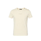 T-shirt Bianco/oro BALMAIN 