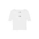 T-shirt Avorio MM6 M60989-MM07XM6101 MM6