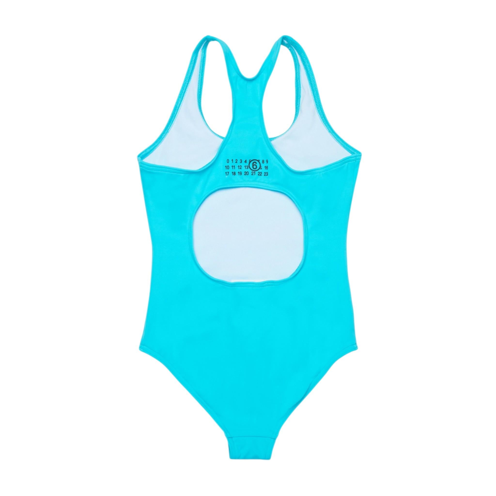 Costume intero Celeste MM6 M60991-MM00PM6809 MM6