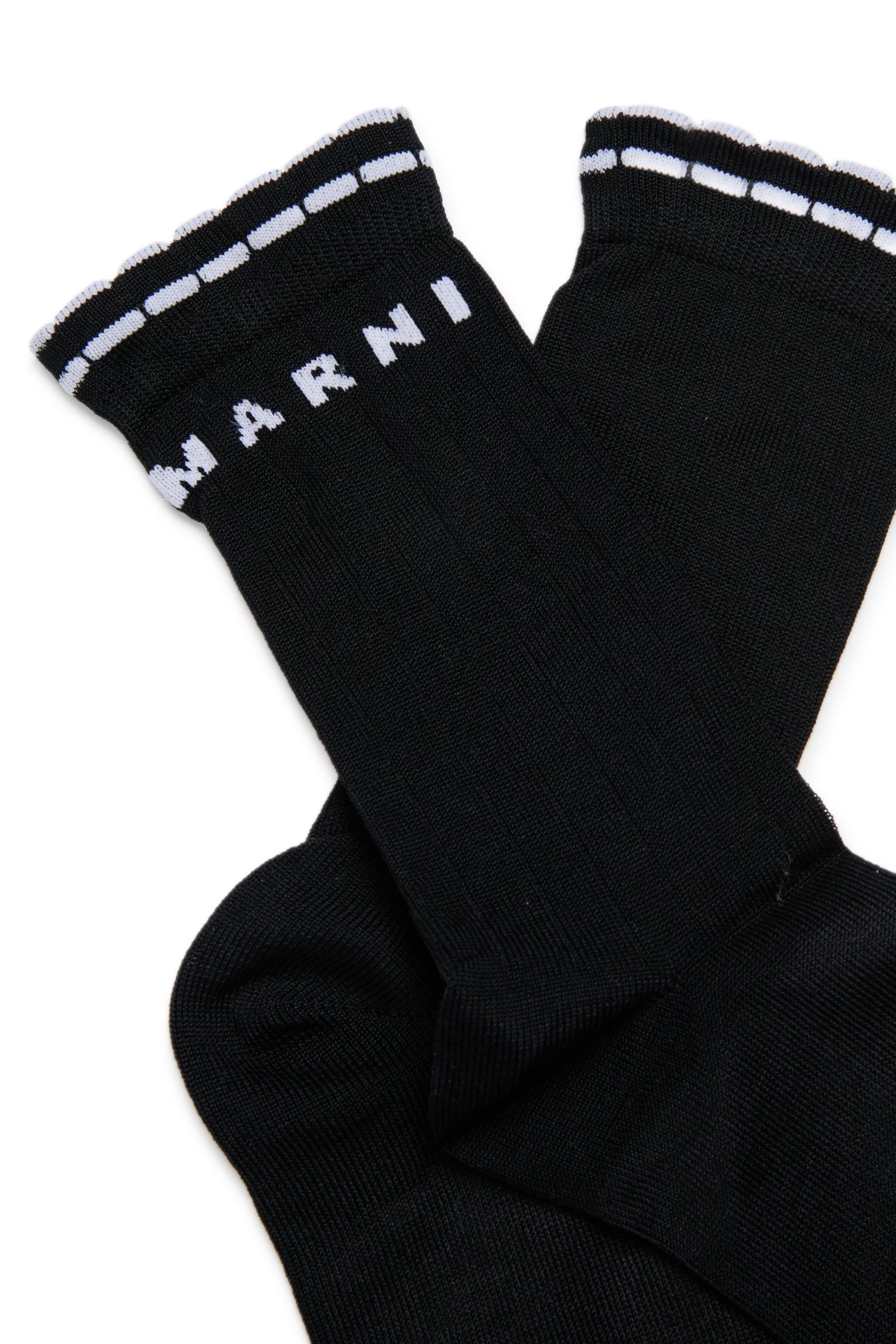 Calze Nero MARNI M01766-M00WX0M900 MARNI