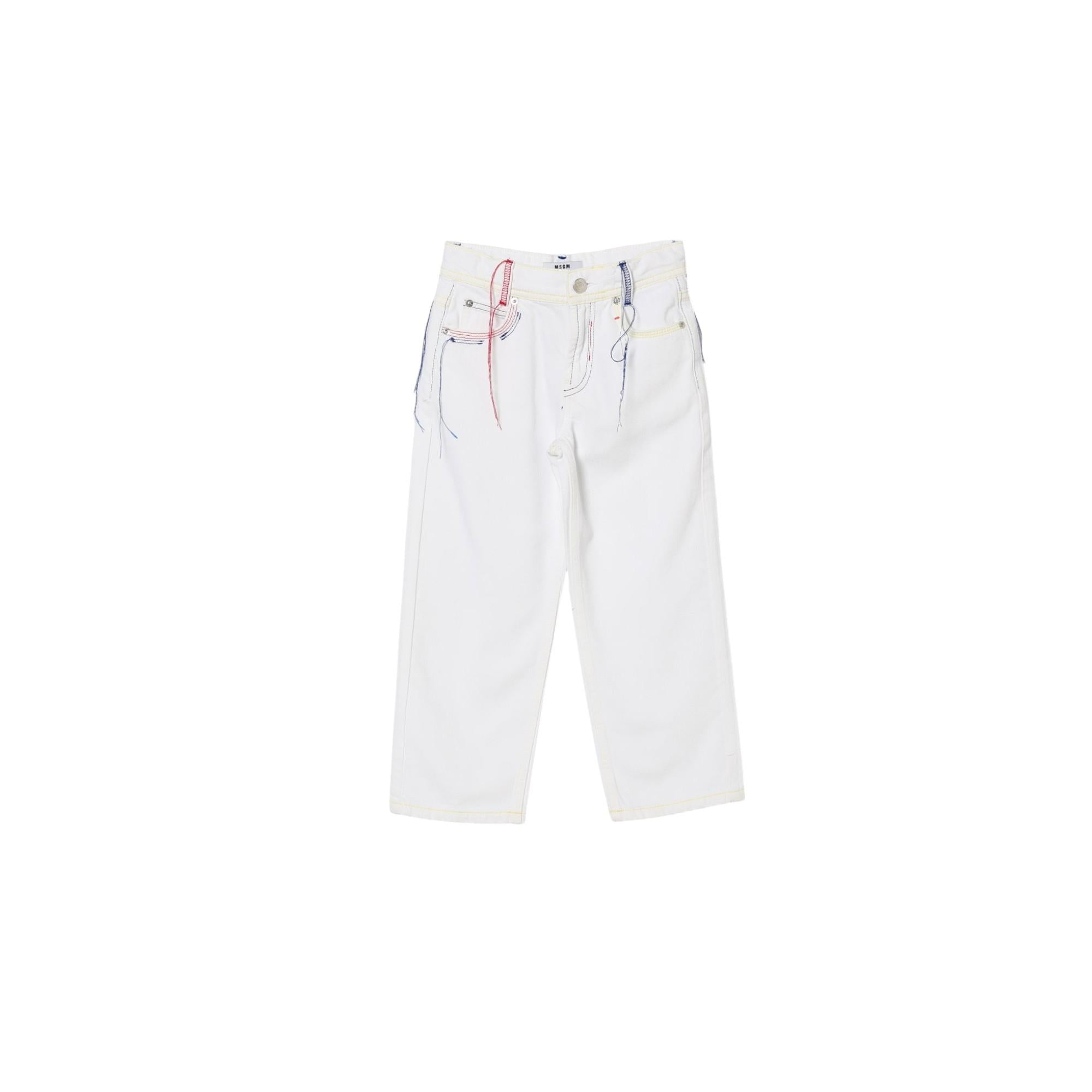 Jeans Bianco MSGM 