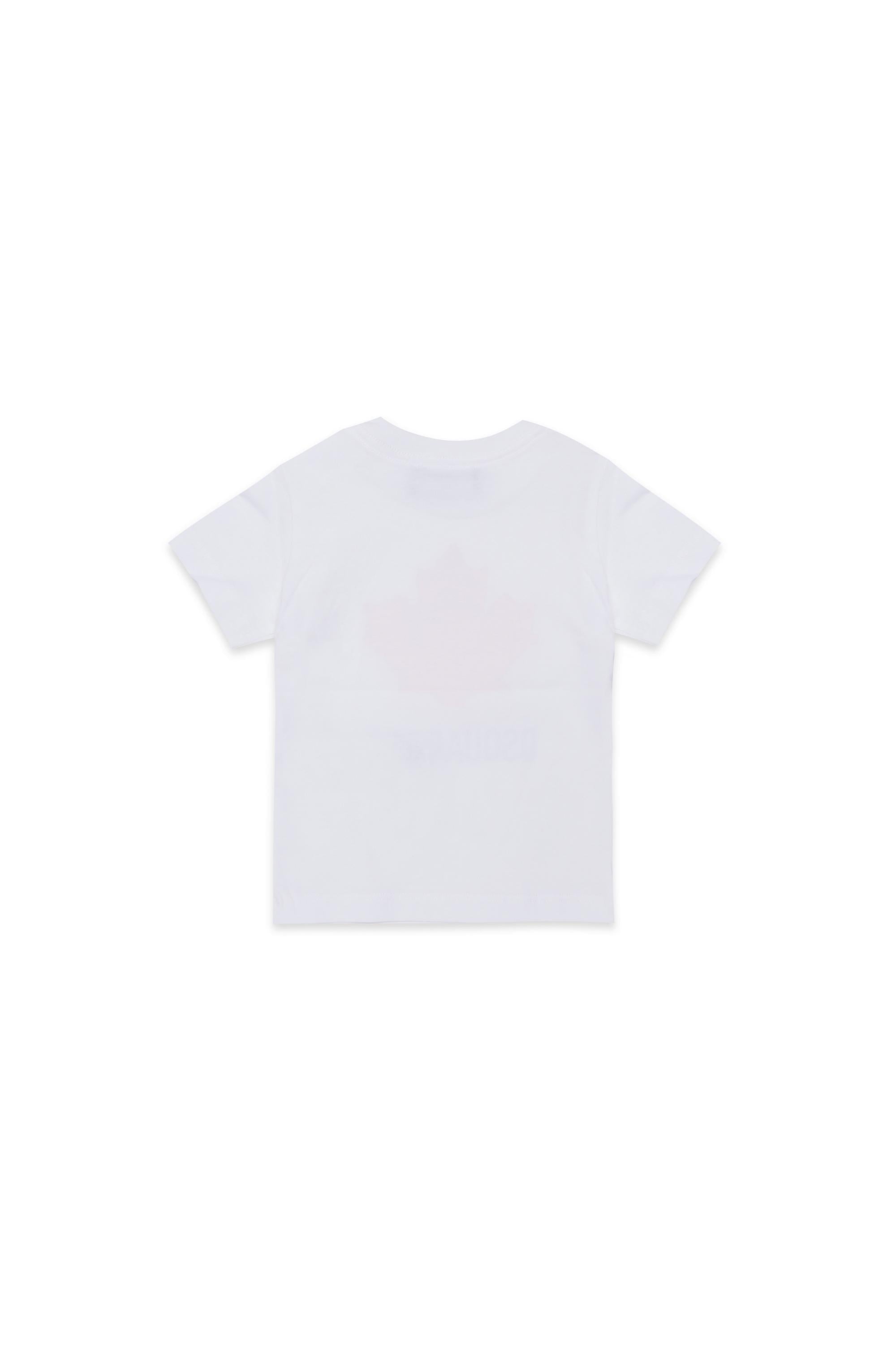 T-shirt Bianco DSQUARED2 DQ3278-D00XMDQ100 DSQUARED2