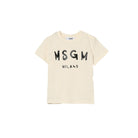 T-shirt Crema MSGM 