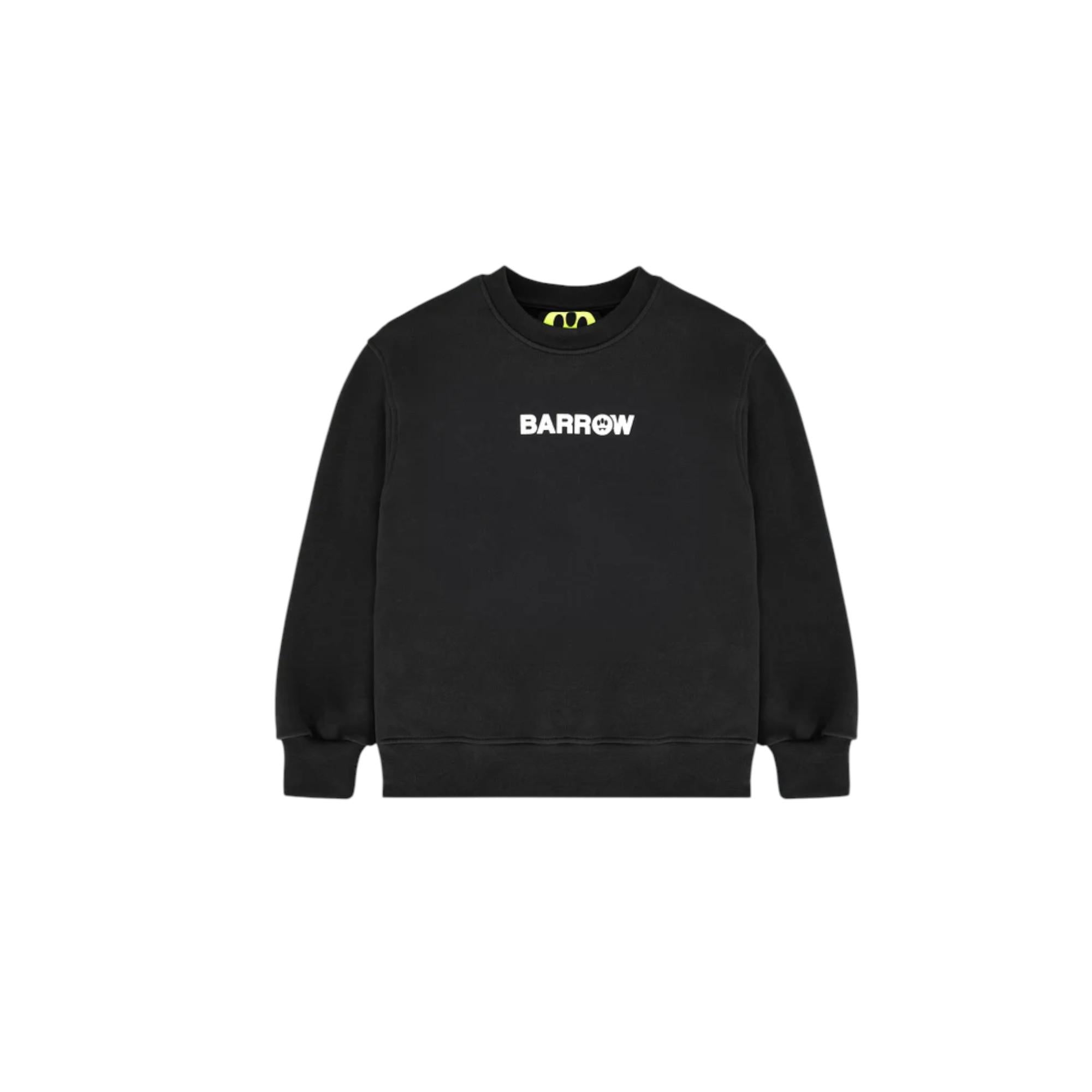 Felpa Nero BARROW F5BKJUSW161110 BARROW