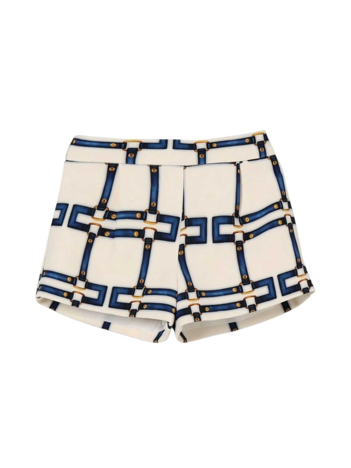 Shorts Burro/blu ELISABETTA FRANCHI 