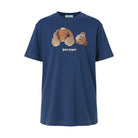 T-shirt Blu PALM ANGELS 