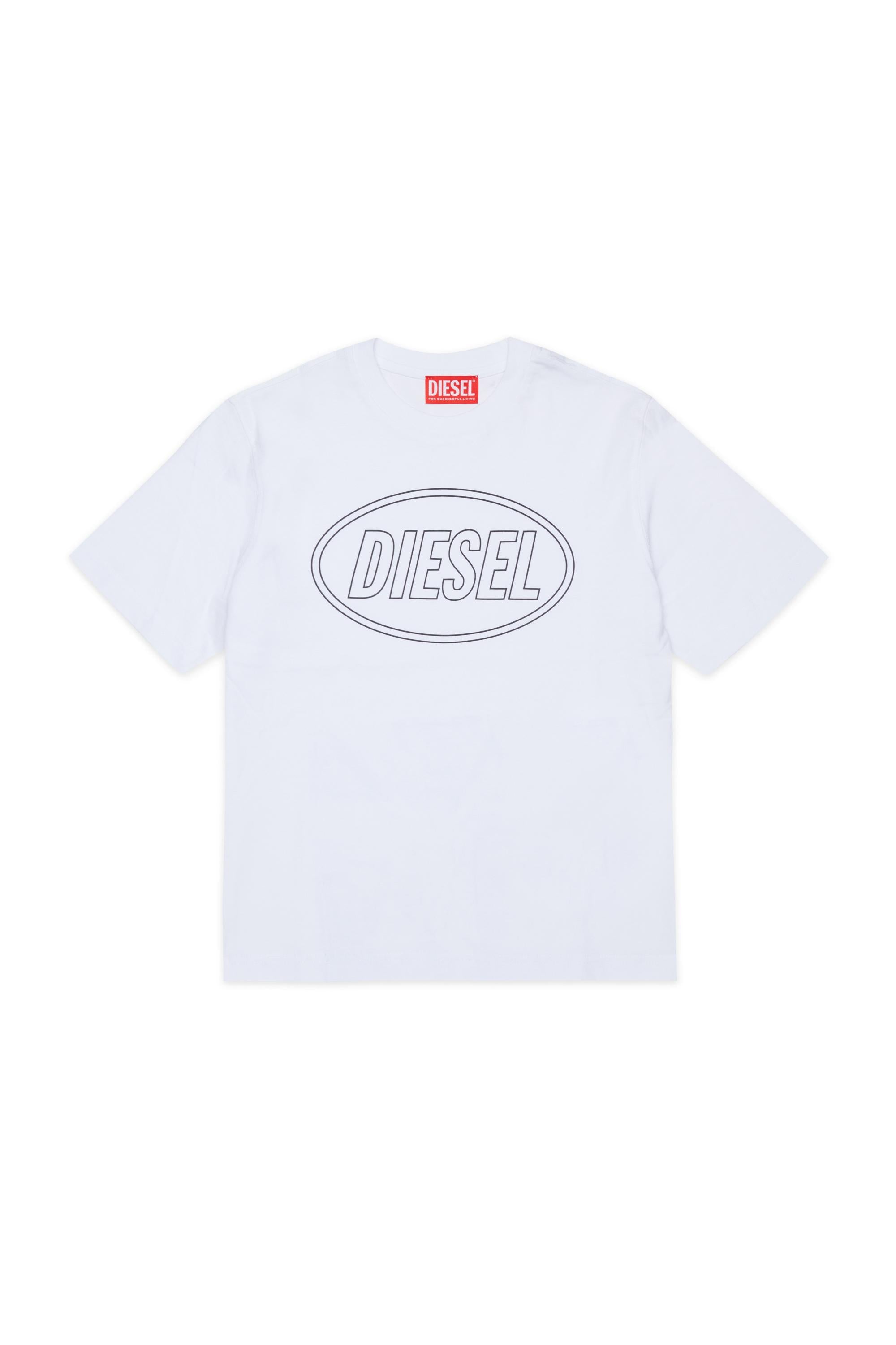 T-shirt Bianco DIESEL J02582-0GRAIK100 DIESEL