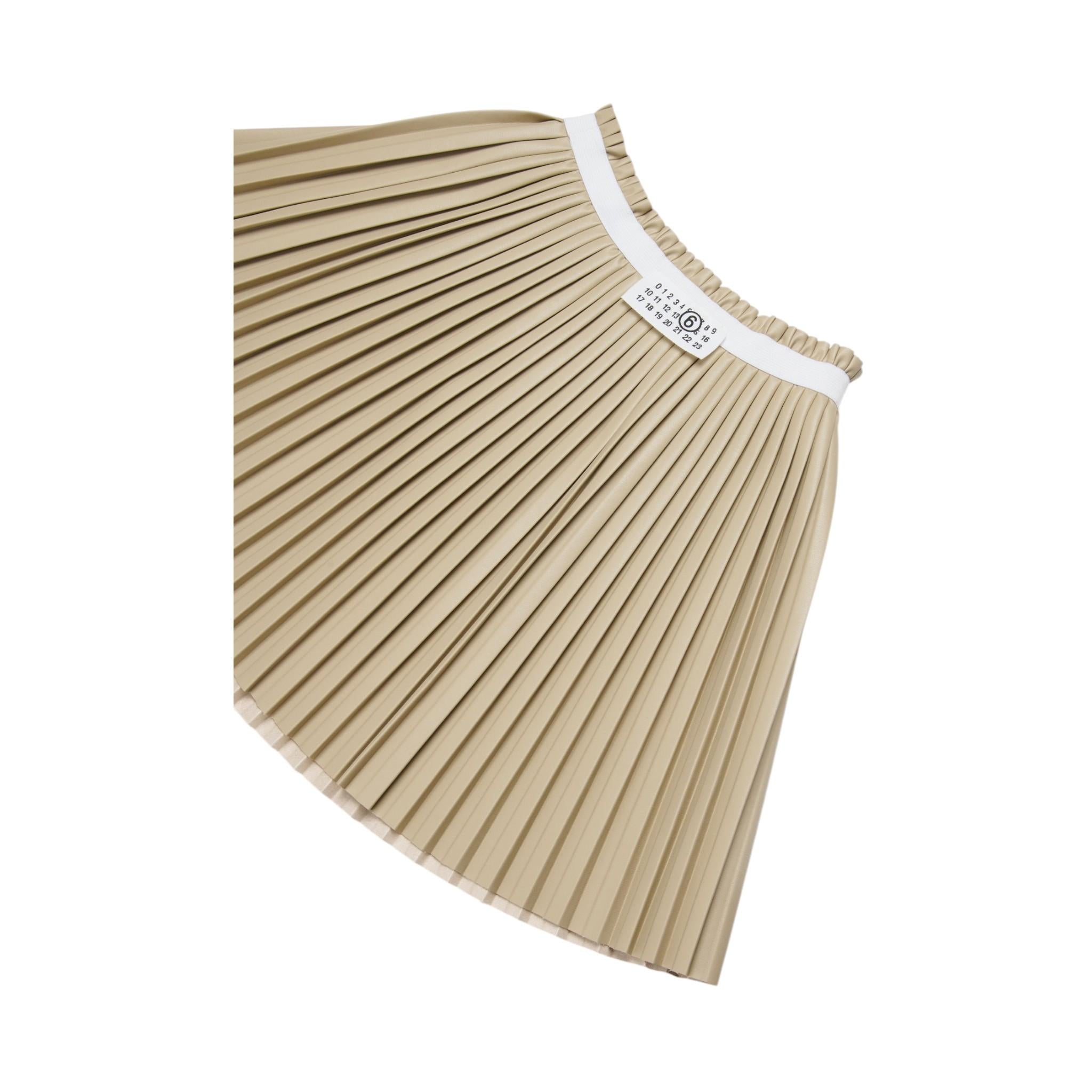 Gonna Beige MM6 M60999-MM07FM6709 MM6