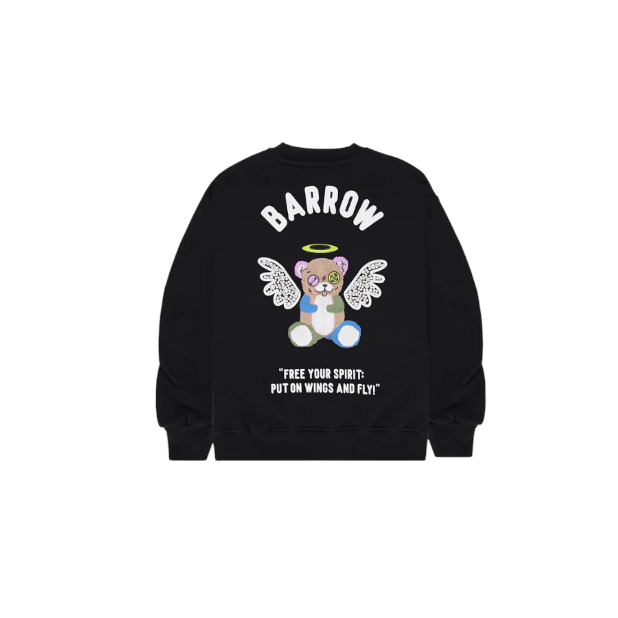 Felpa Nero BARROW F5BKJGSW184110 BARROW