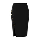 Gonna Nero/oro BALMAIN 