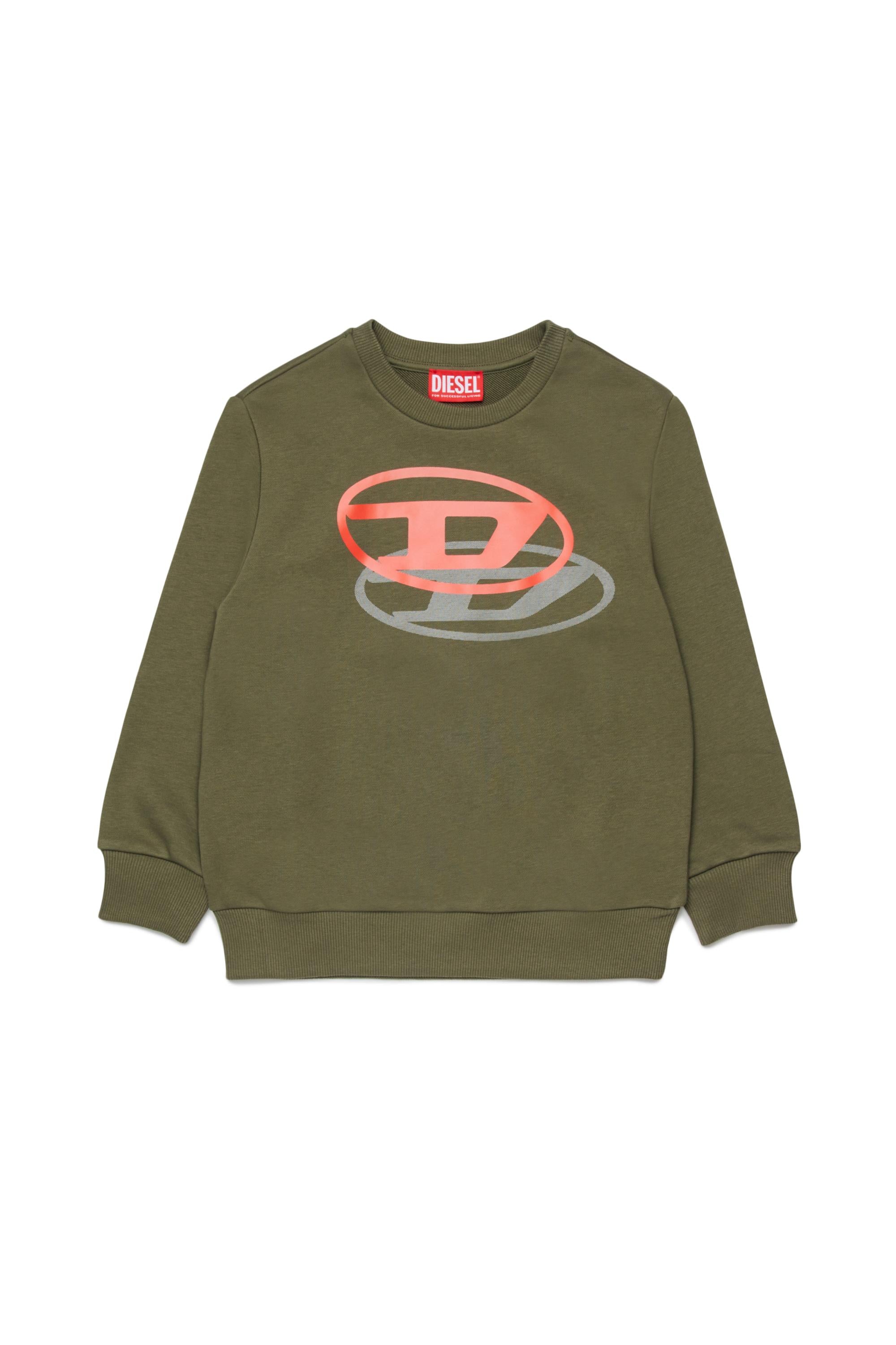 Felpa Verde militare DIESEL J02627-KYAZ3K511 DIESEL