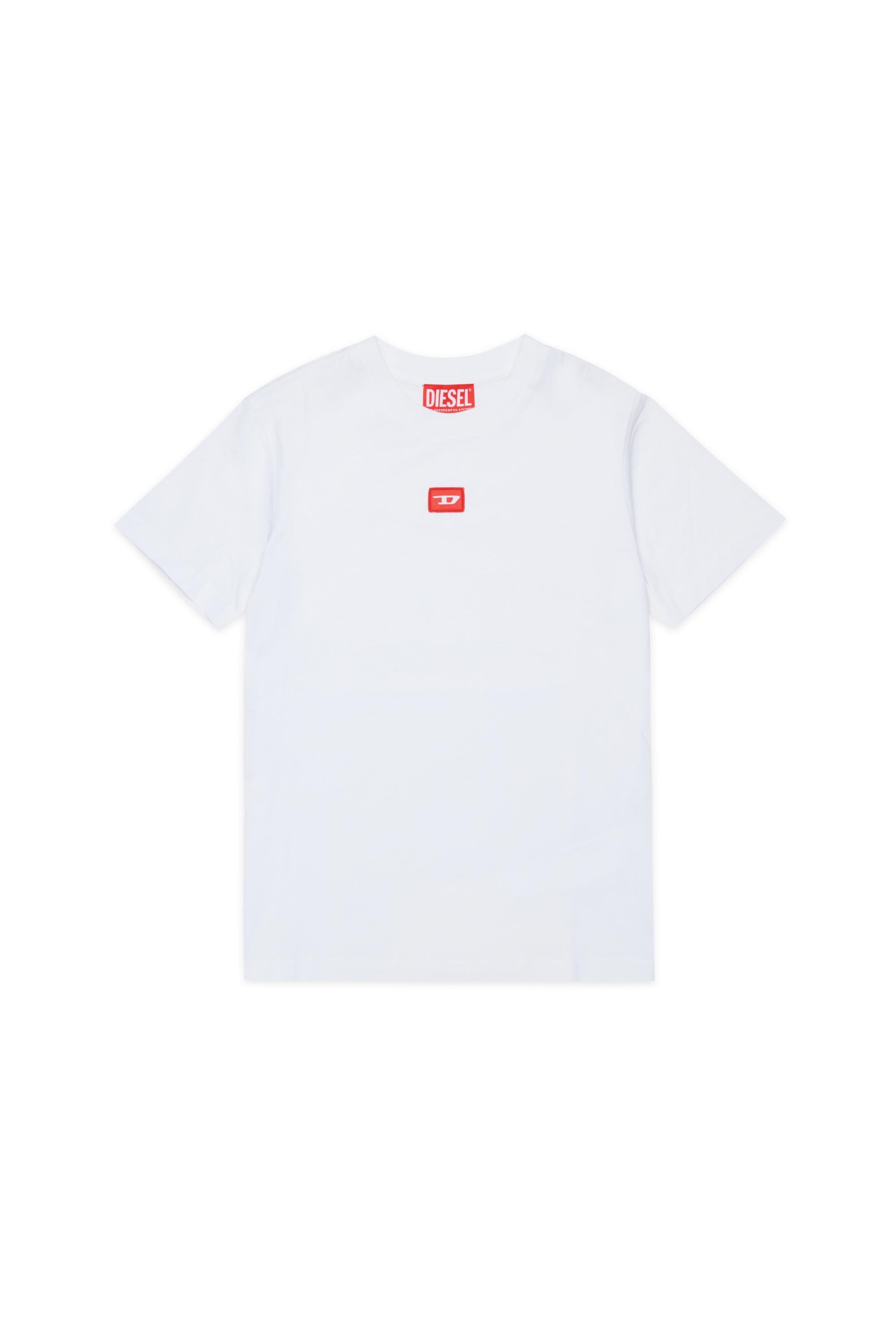 T-shirt Bianco DIESEL J02501-0GRAIK100 DIESEL