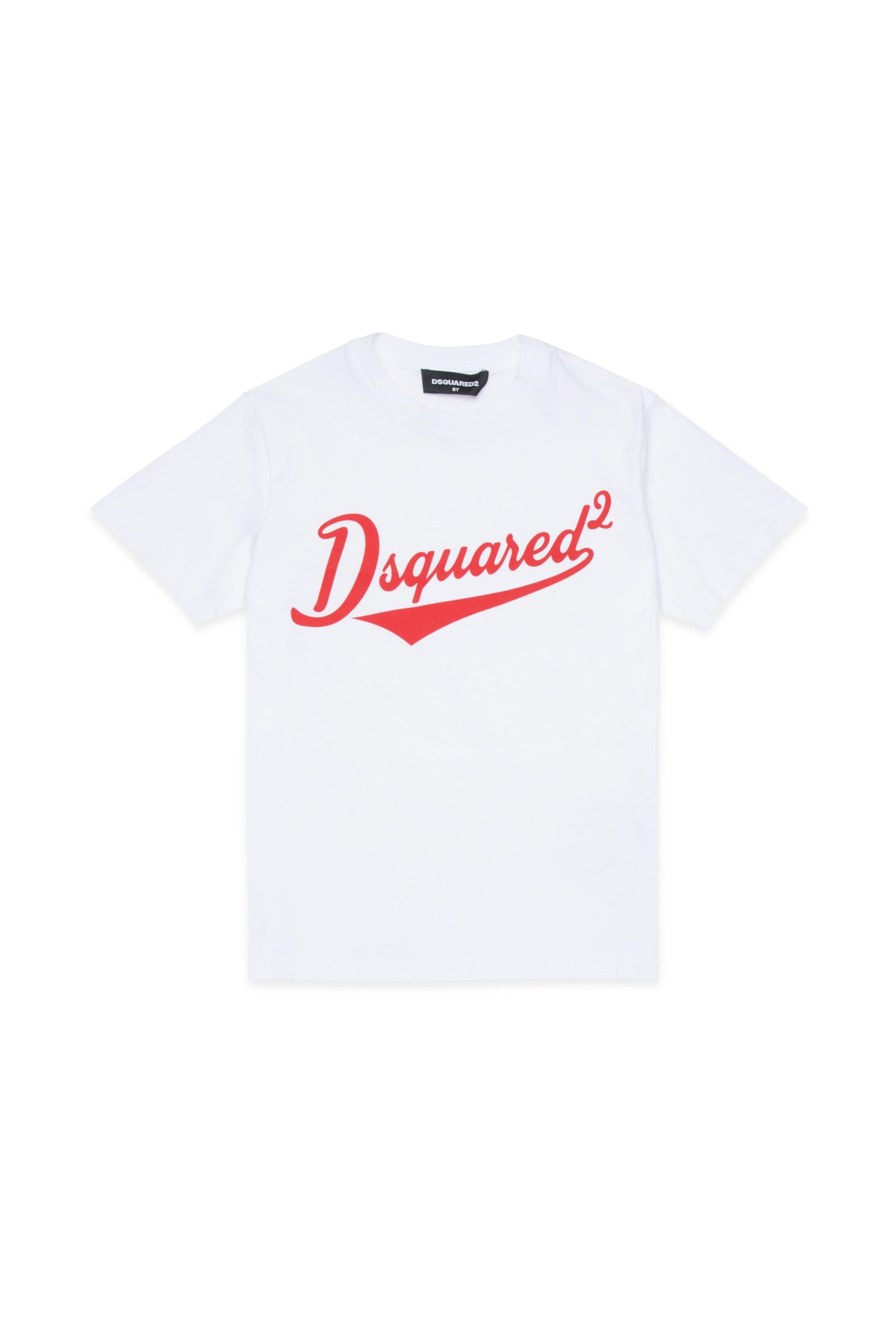 T-shirt Bianco DSQUARED2 DQ3171-D0ACDDQ100 DSQUARED2