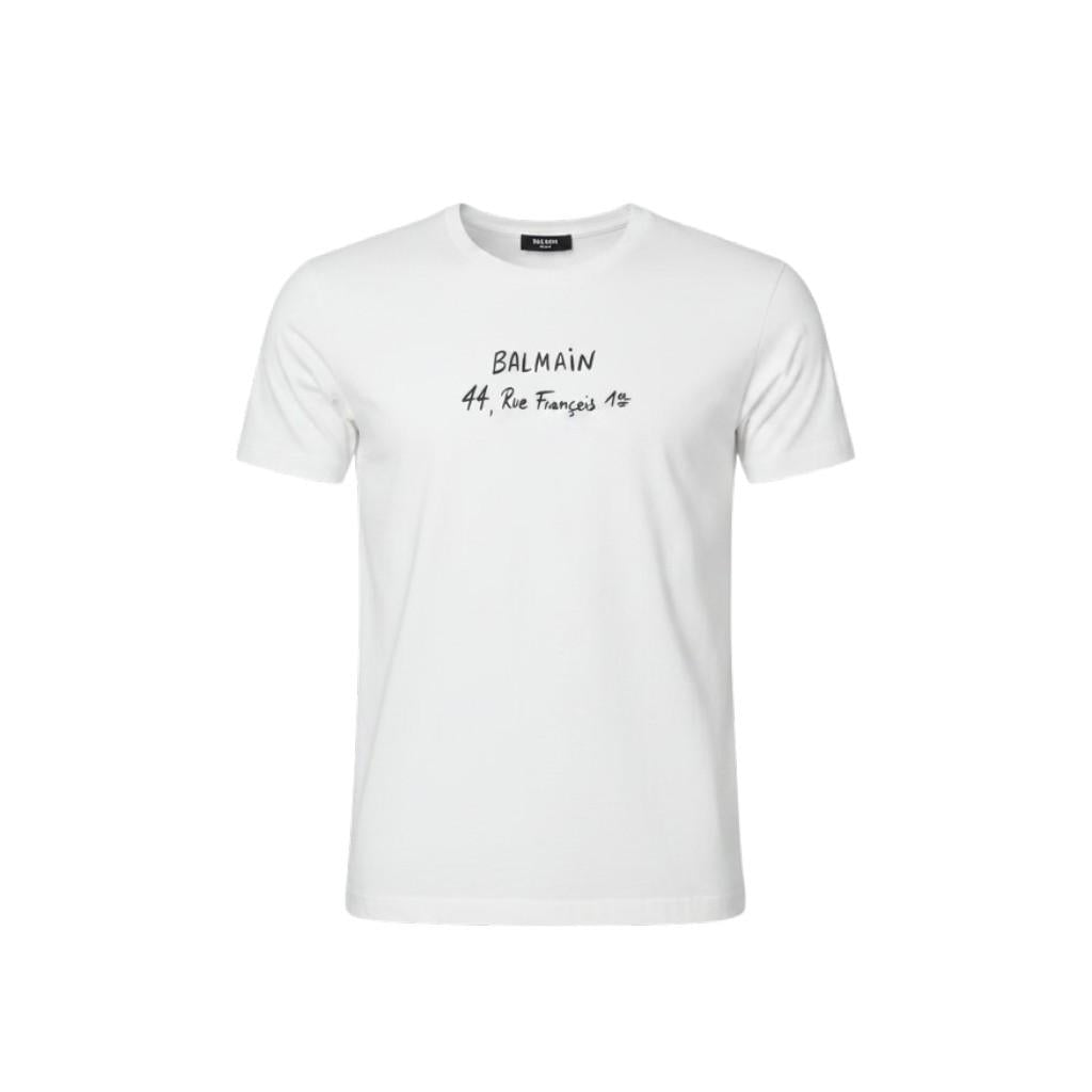 T-shirt Bianco/nero BALMAIN 