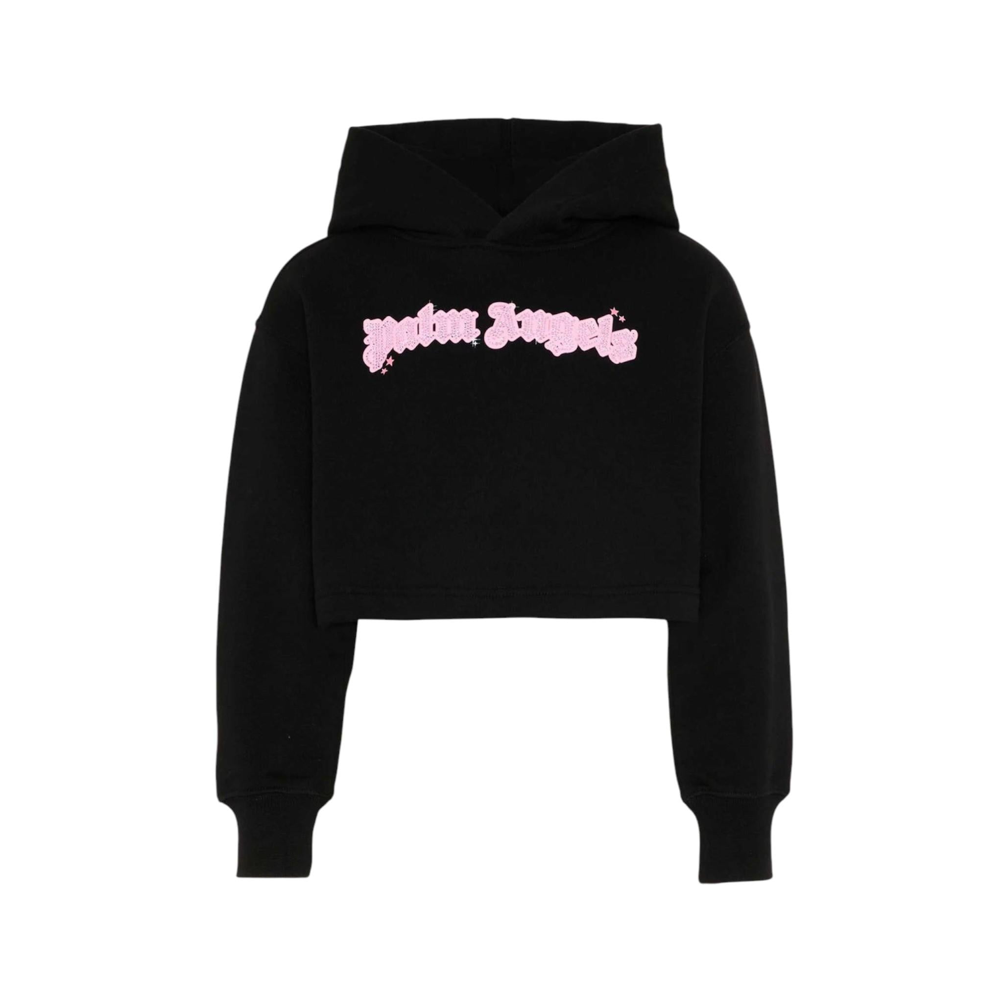 Felpa Nero PALM ANGELS PGBB006S26FLE001110 PALM ANGELS