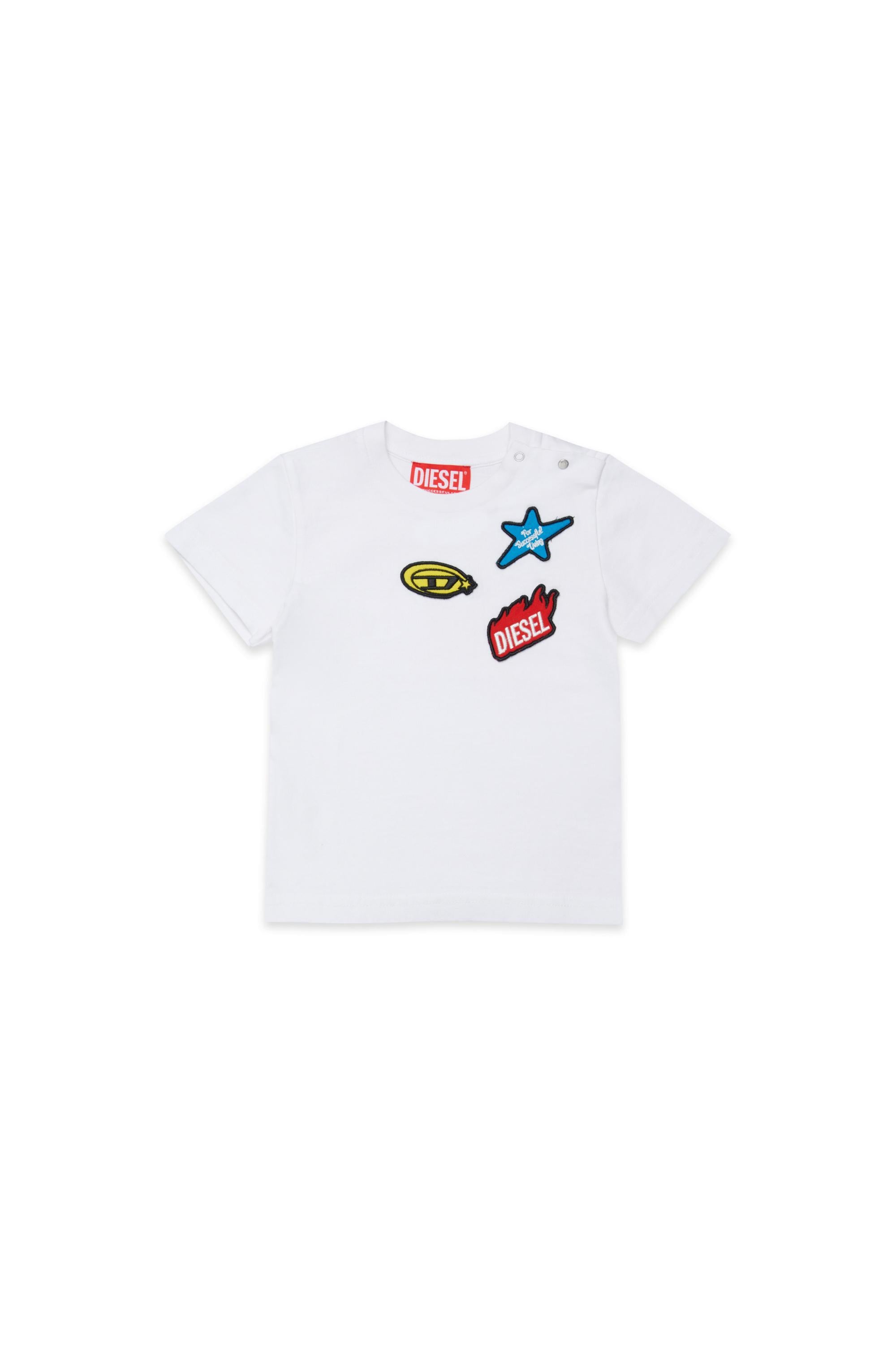 T-shirt Bianco DIESEL K00760-KYAYSK100 DIESEL