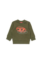 Felpa Verde militare DIESEL K00753-KYAVFK511 DIESEL