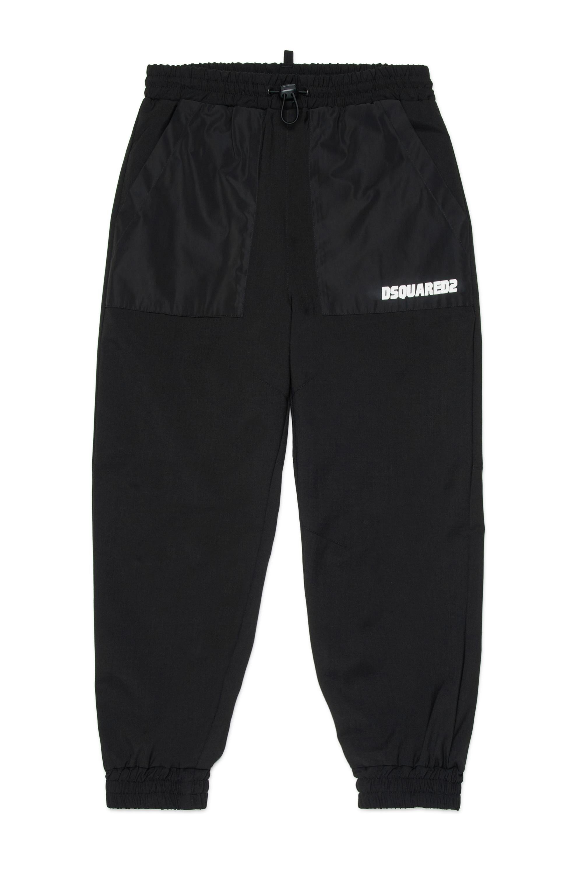 Pantalone felpa Nero DSQUARED2 DQ3203-D0AGVDQ900 DSQUARED2