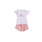 Completo Bianco/pink MSGM 