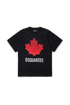 T-shirt Nero DSQUARED2 DQ3176-D00XMDQ900 DSQUARED2