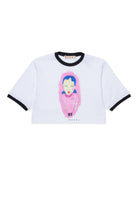 T-shirt Bianco MARNI M01678-M00HZ0M100 MARNI