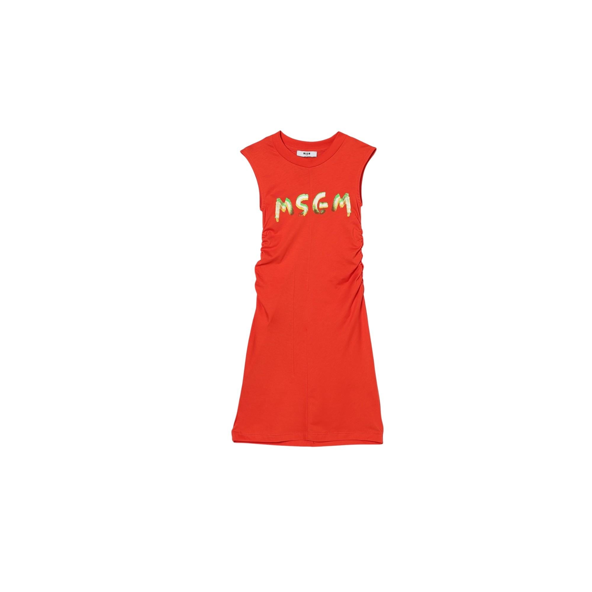 Abito Rosso MSGM 