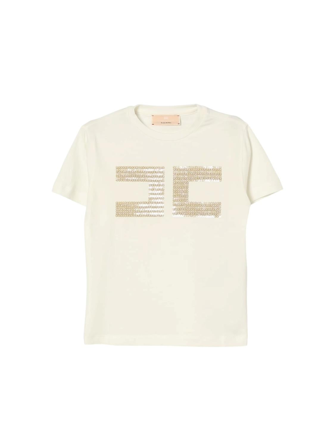 T-shirt Avorio ELISABETTA FRANCHI 