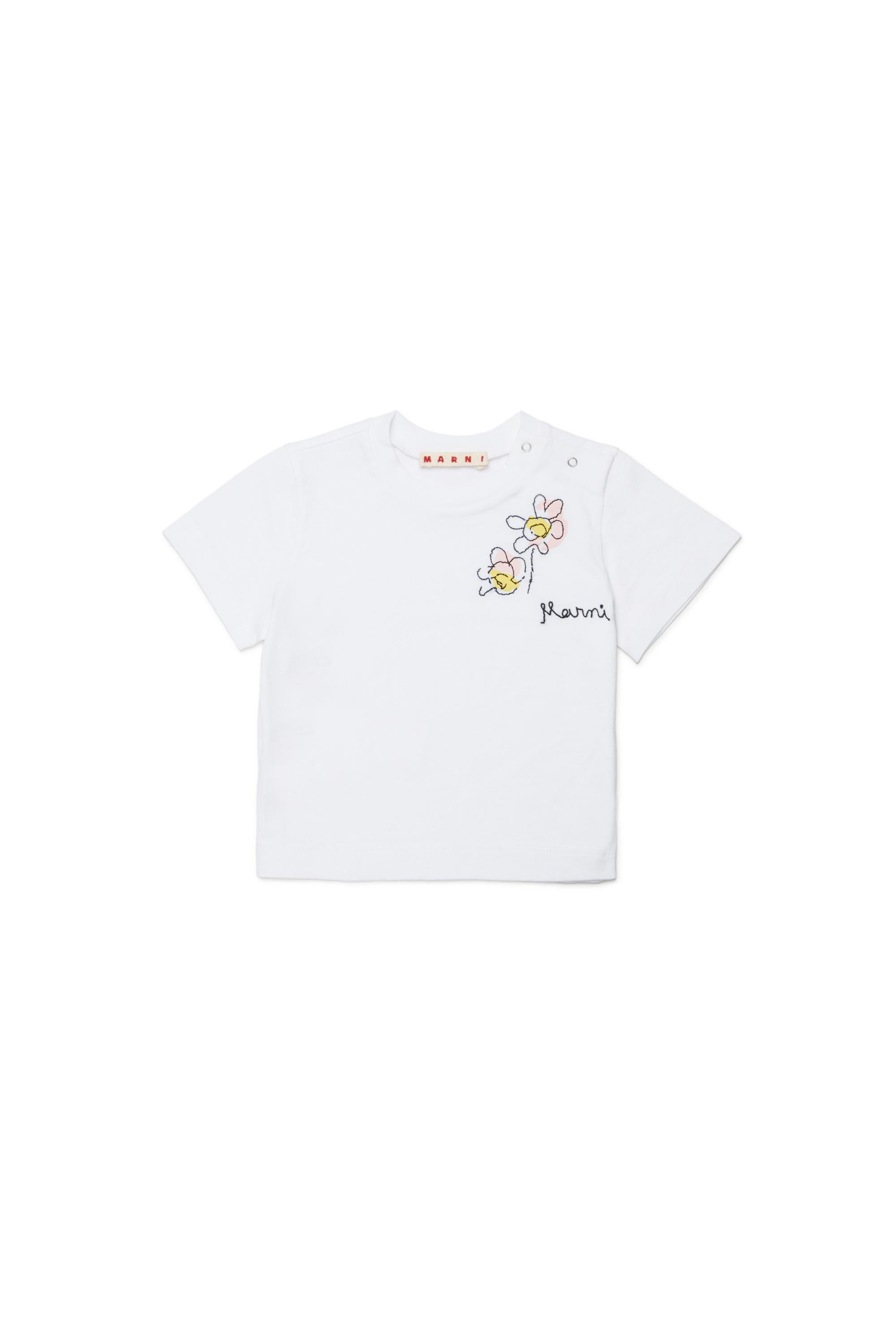 T-shirt Bianco MARNI M01624-M00SG0M100 MARNI