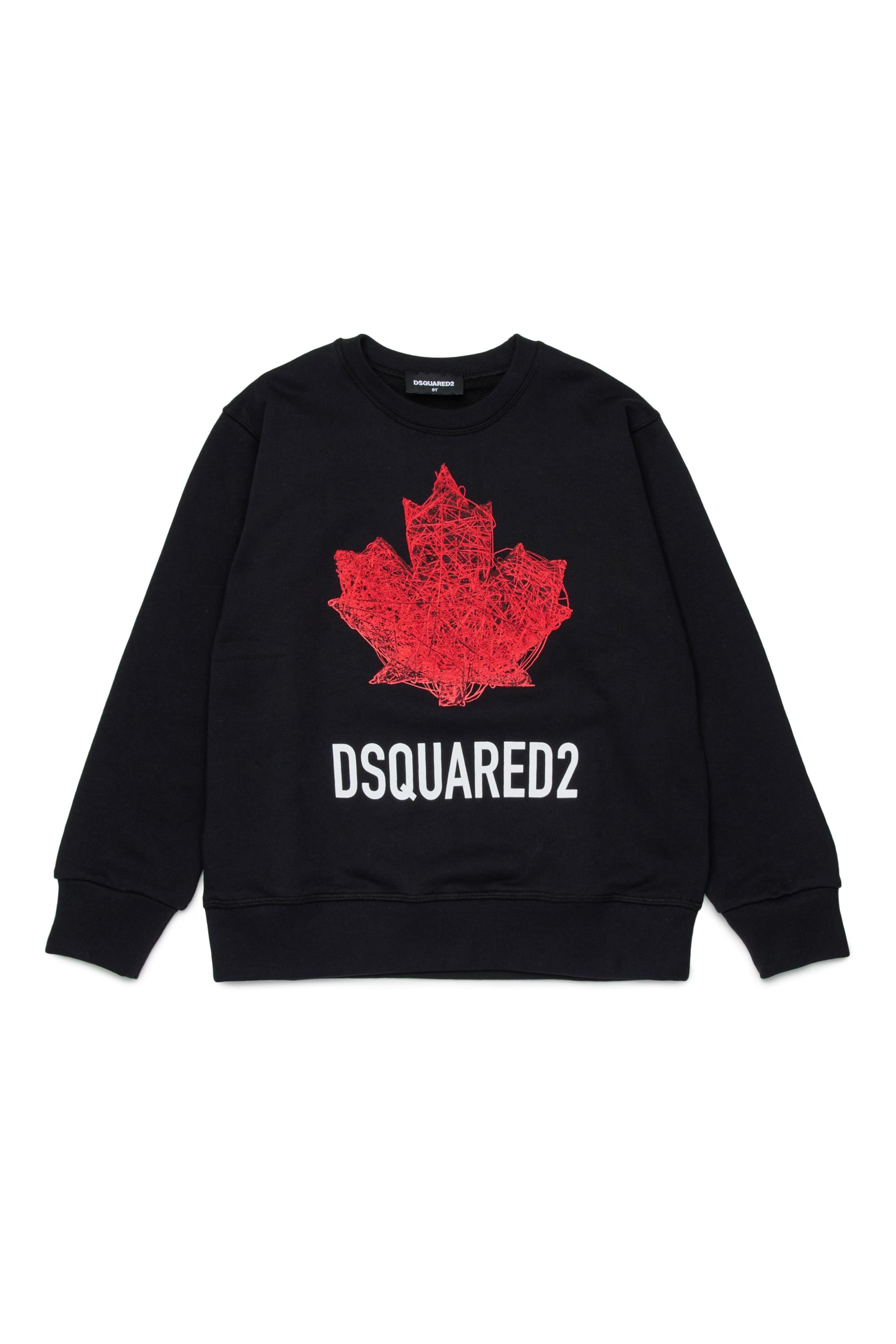 Felpa Nero DSQUARED2 DQ3188-D0AGUDQ900 DSQUARED2