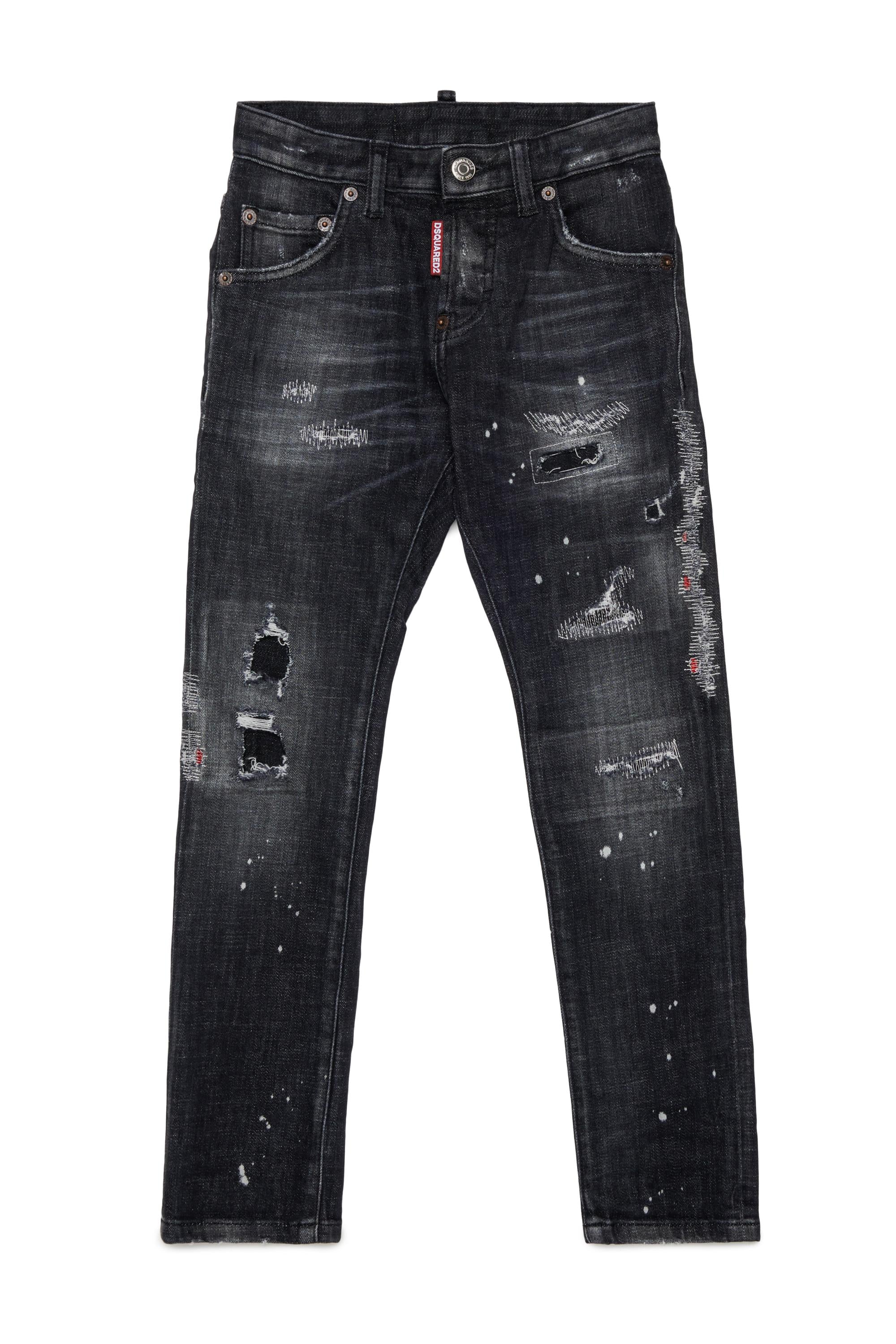 Jeans Denim nero DSQUARED2 DQ0236-D0AFYDQ02 DSQUARED2