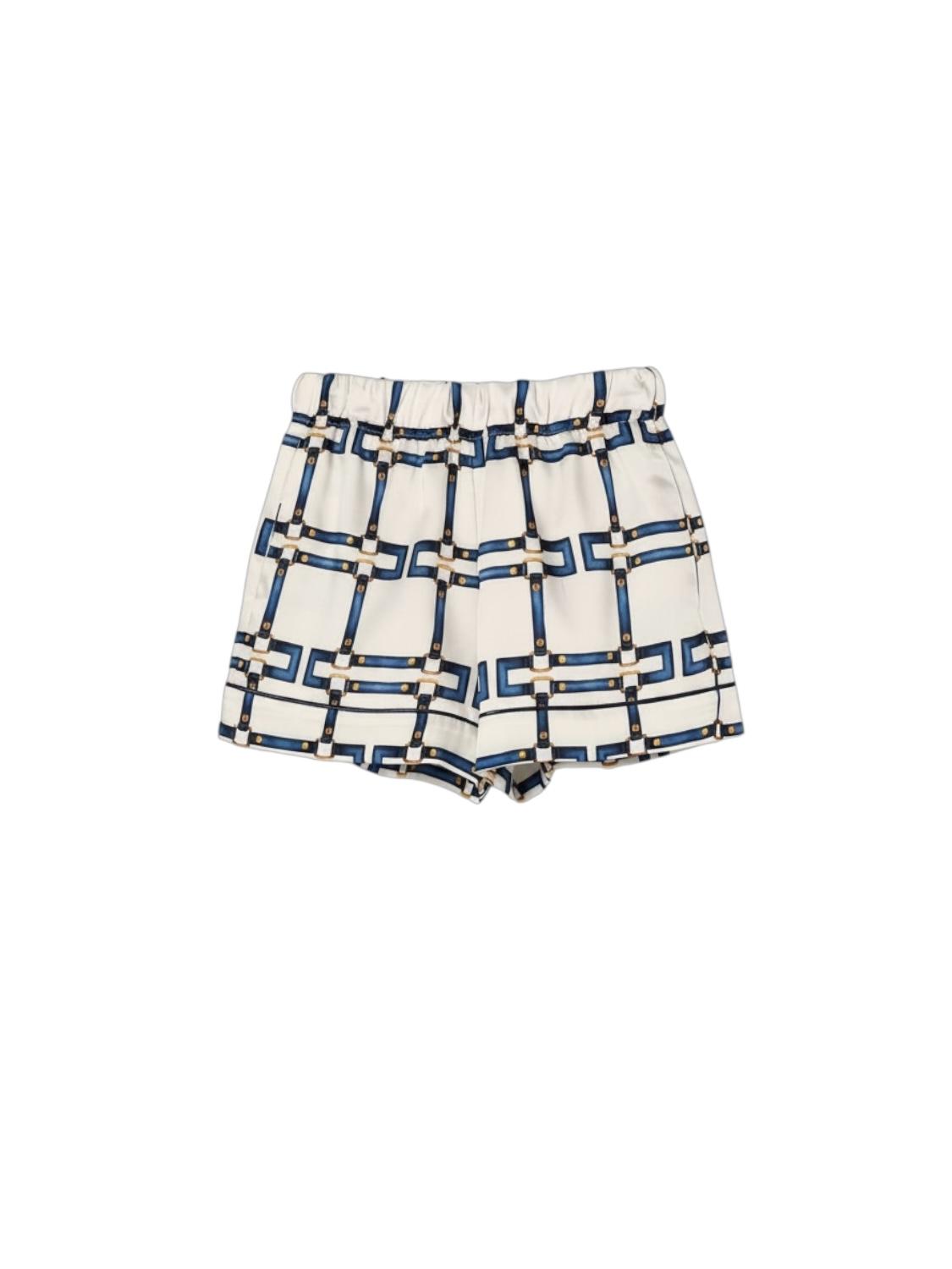 Shorts Burro/blu ELISABETTA FRANCHI 