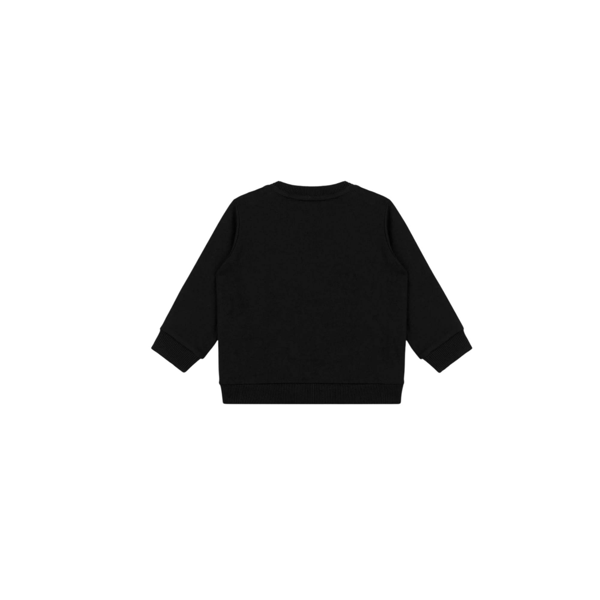 Felpa Nero MOSCHINO BABY MFF02K-LDA1660100 MOSCHINO BABY