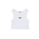 Canotta Bianco MSGM 