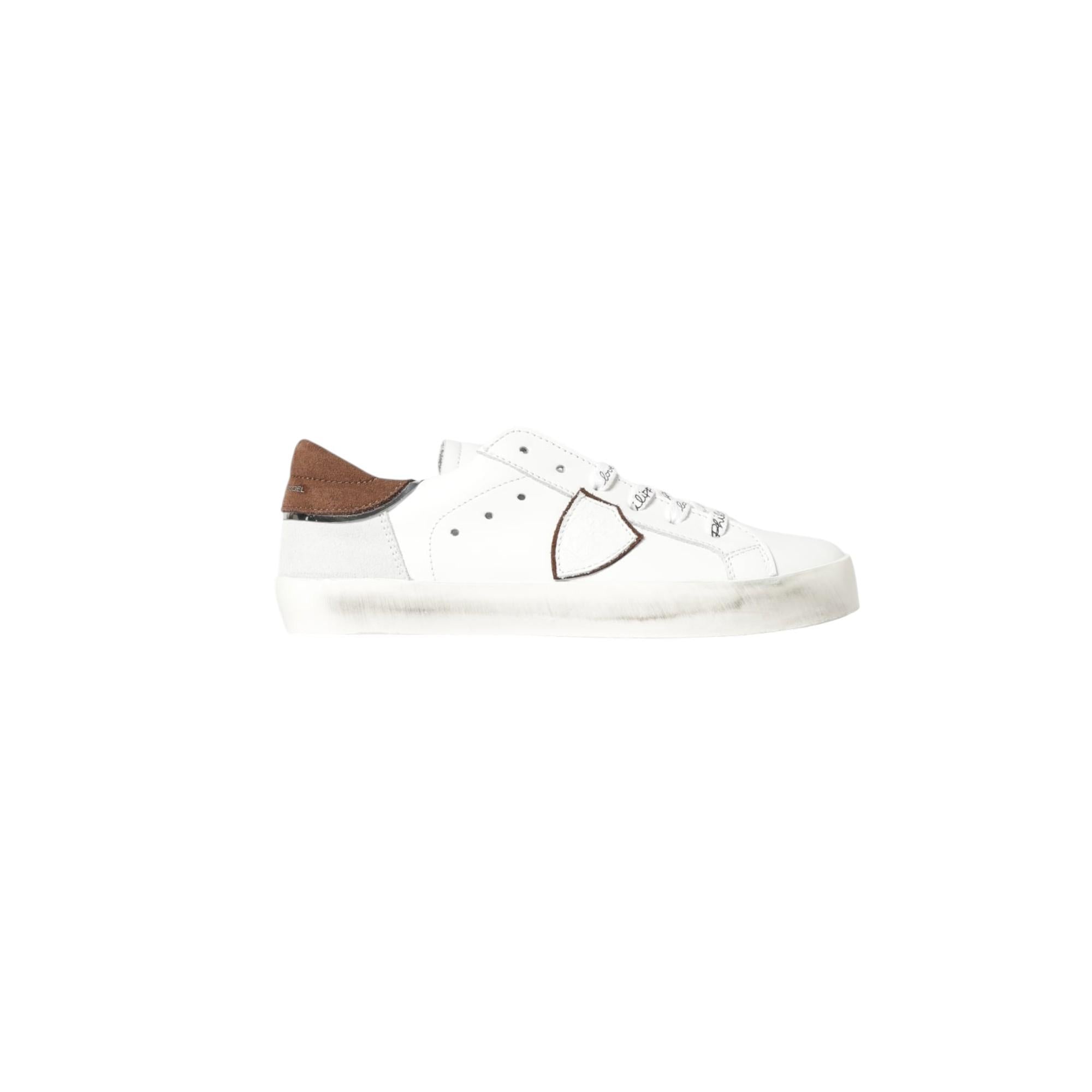 Scarpe White/brown PHILIPPE MODEL 