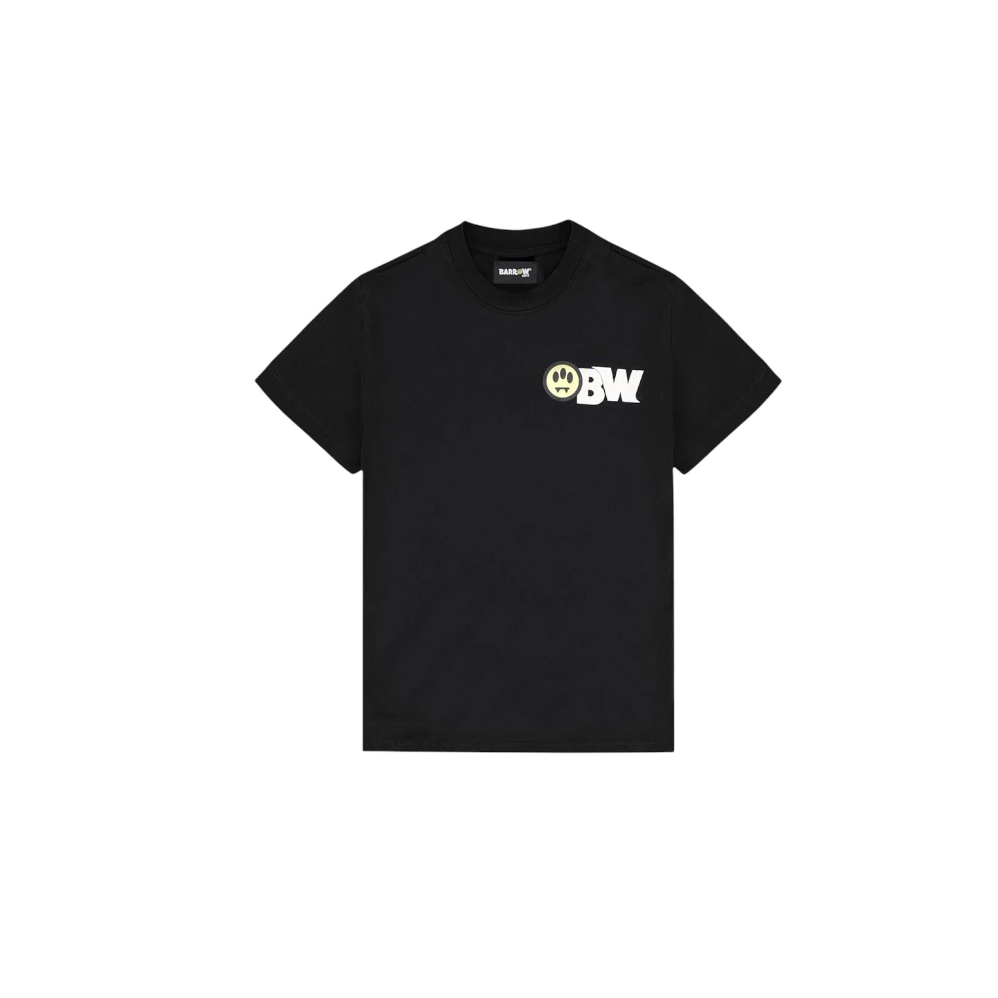 T-shirt Nero BARROW F5BKJUTH046110 BARROW