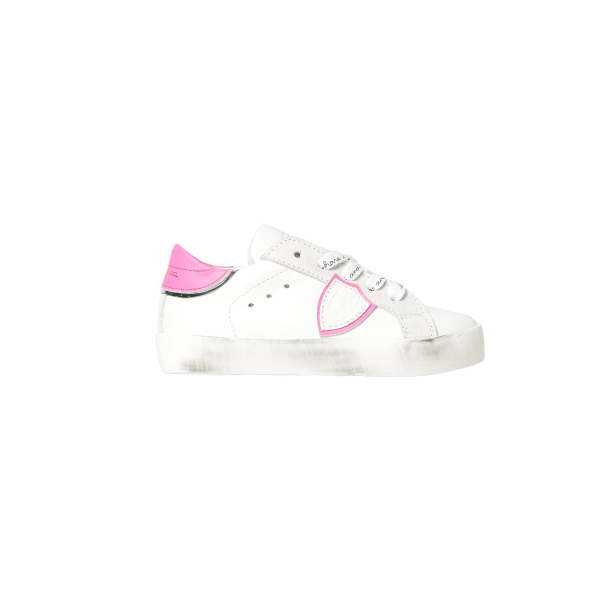 Scarpe Bianco/rosa PHILIPPE MODEL 