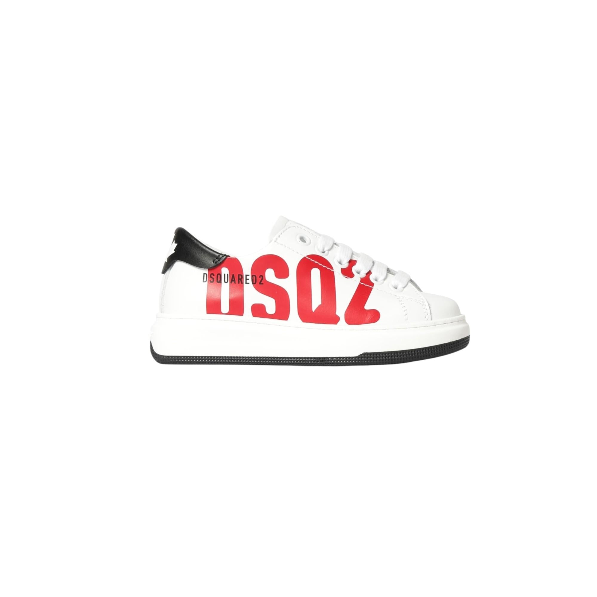 Scarpe Bianco/rosso DSQUARED2 