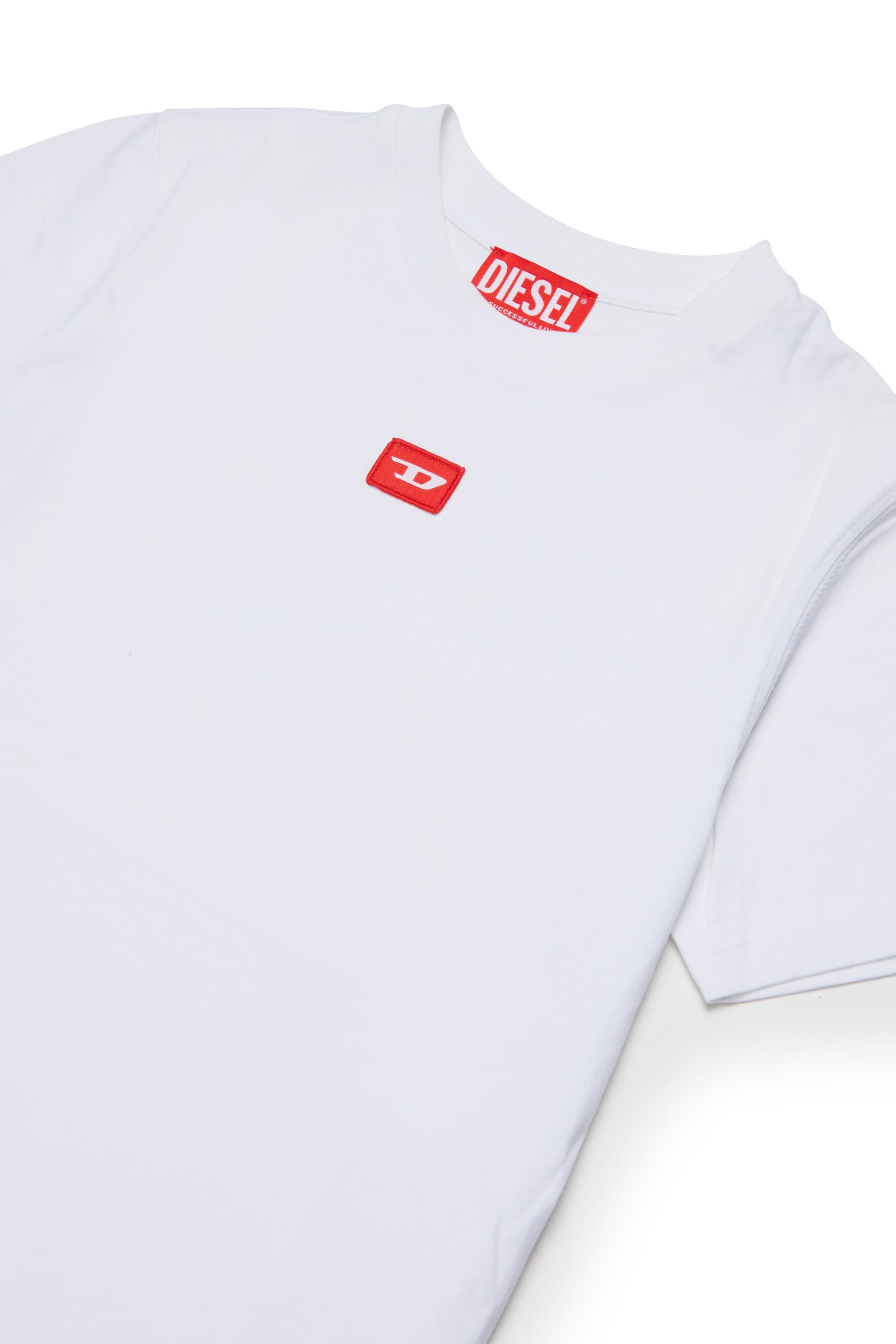 T-shirt Bianco DIESEL J02501-0GRAIK100 DIESEL