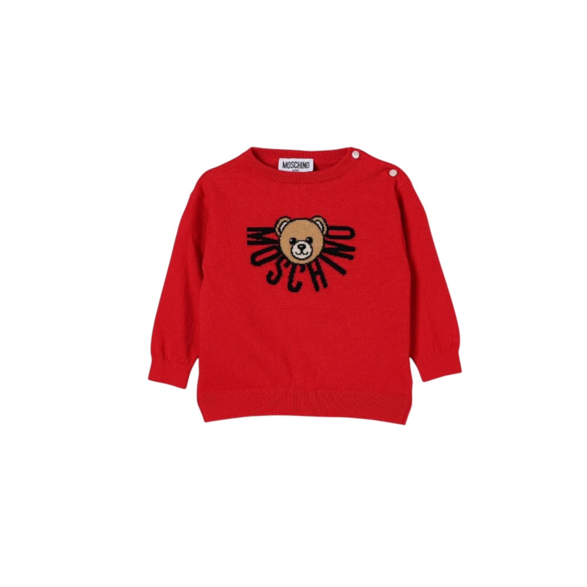 Maglia Red MOSCHINO BABY M7W00J-LHE4350109 MOSCHINO BABY