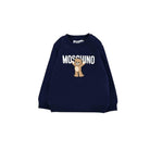 Felpa Blu MOSCHINO BABY MNF060-LCA4040016 MOSCHINO BABY