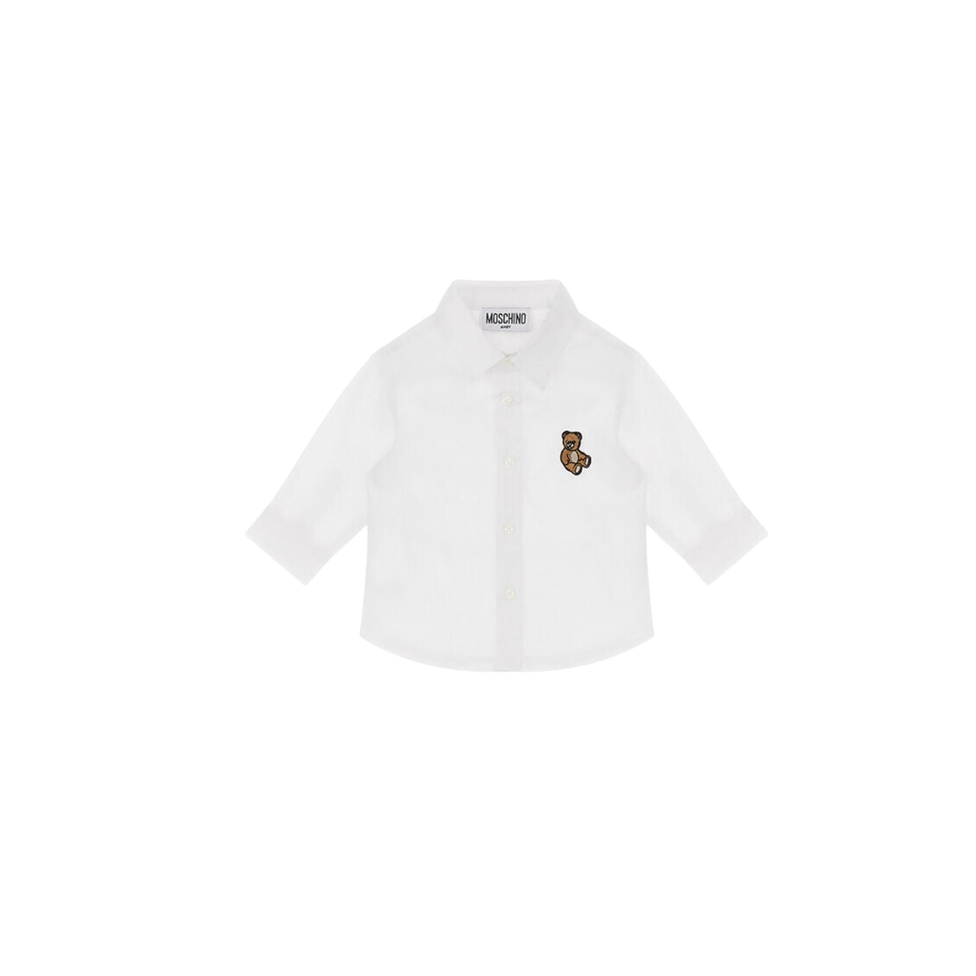 Camicia Bianco MOSCHINO BABY M5C002-LNE0610101 MOSCHINO BABY